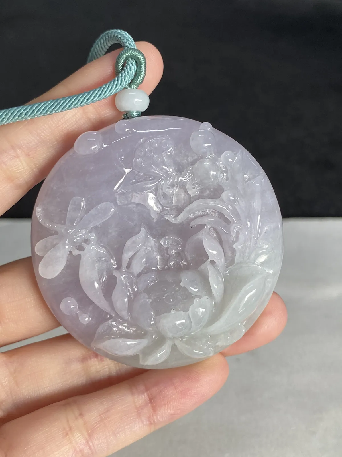 翡翠花件，配珠未测