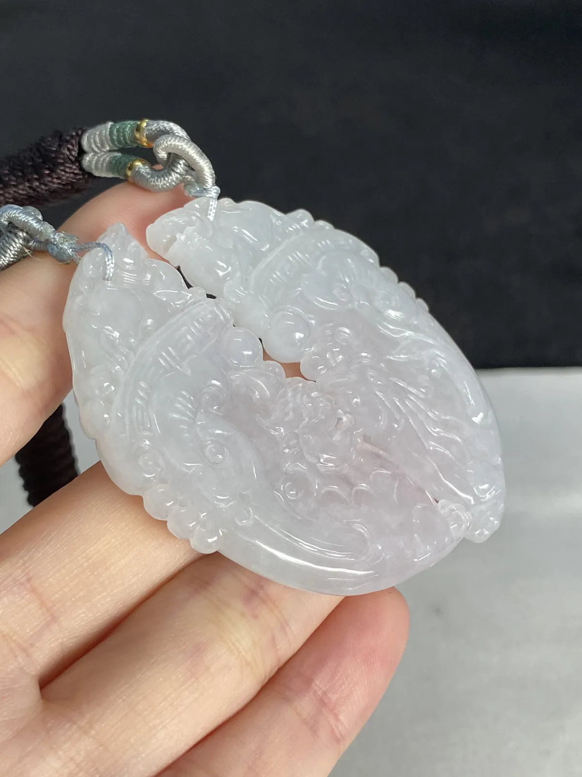 翡翠龙凤牌