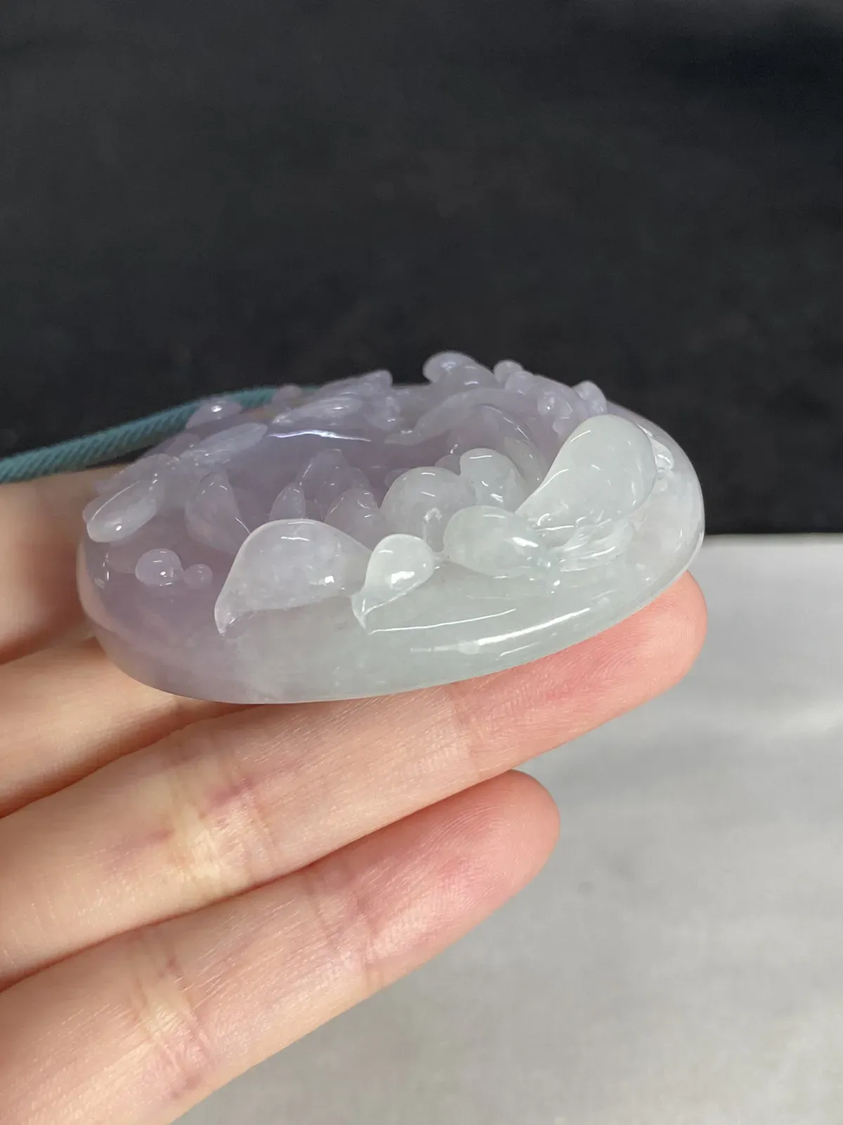 翡翠花件，配珠未测