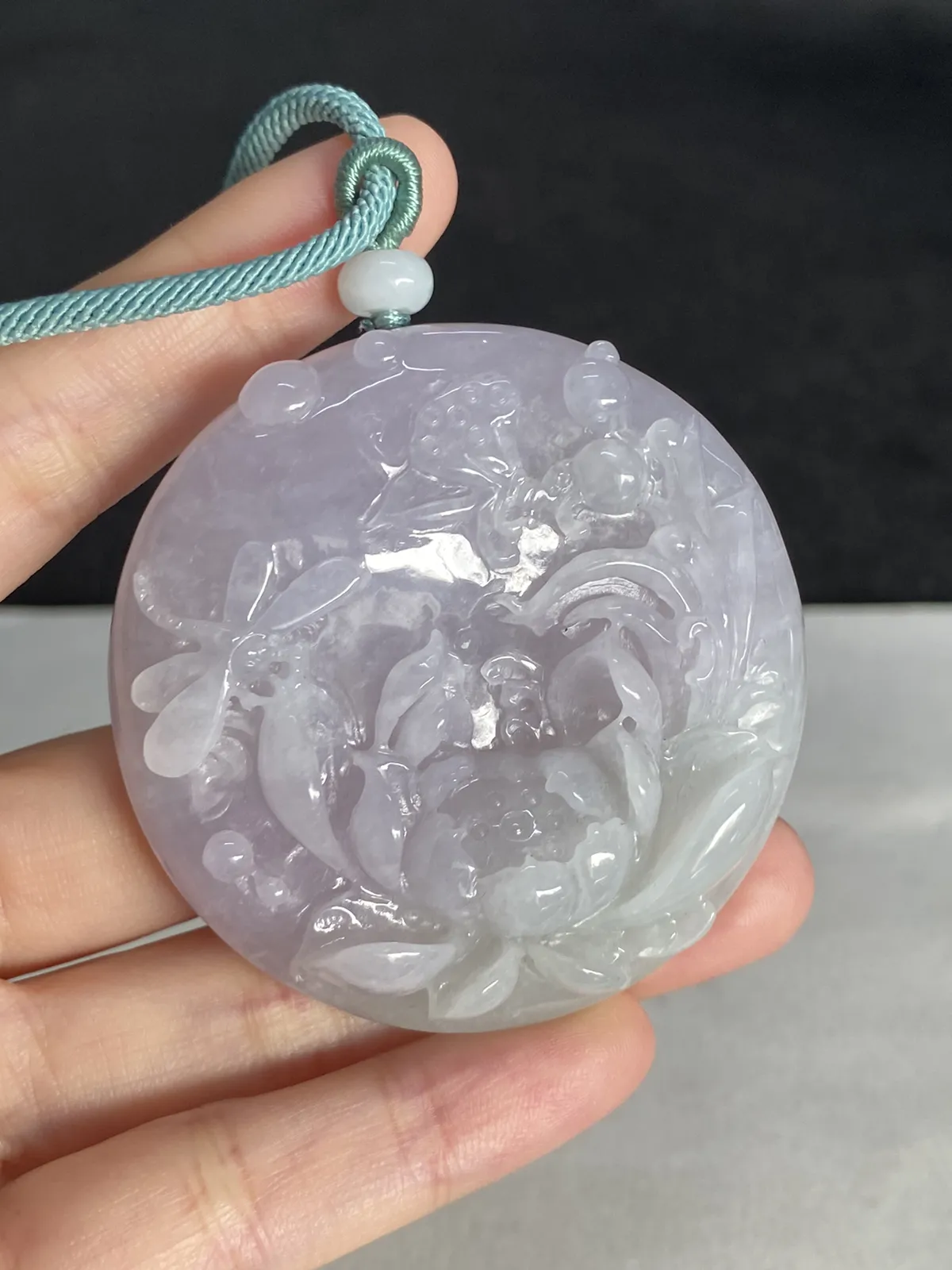 翡翠花件，配珠未测
