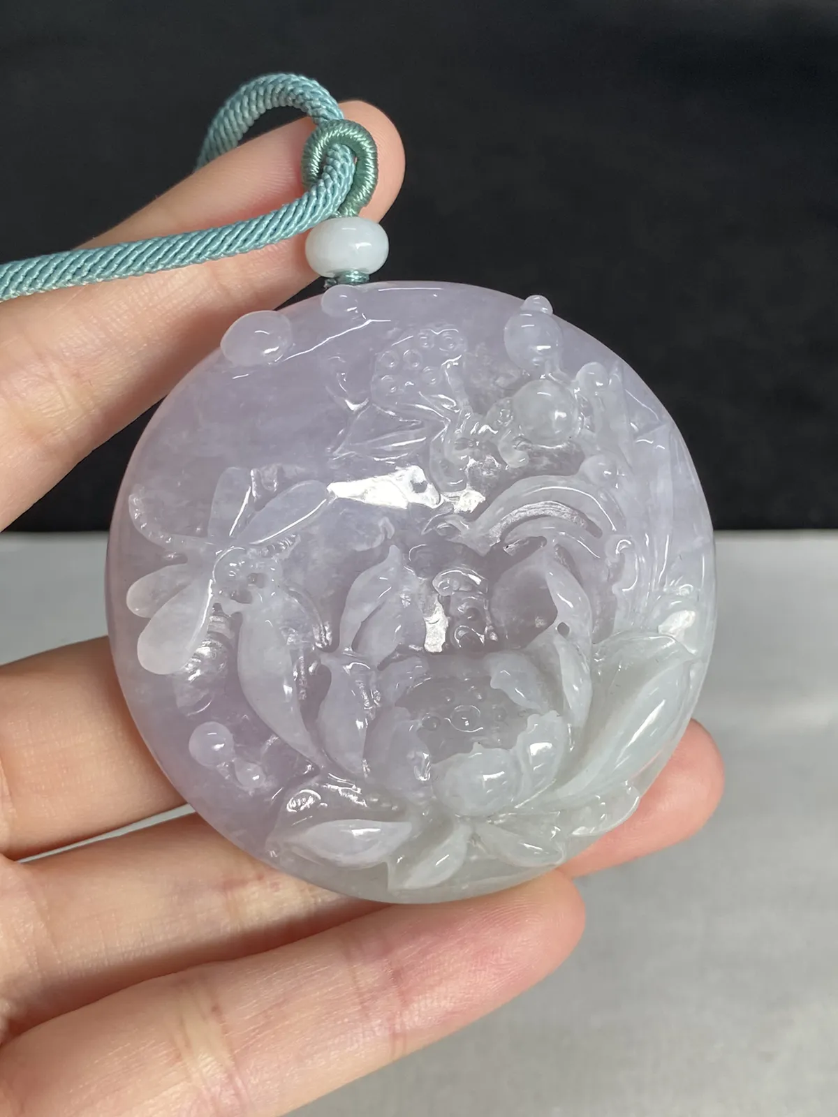 翡翠花件，配珠未测
