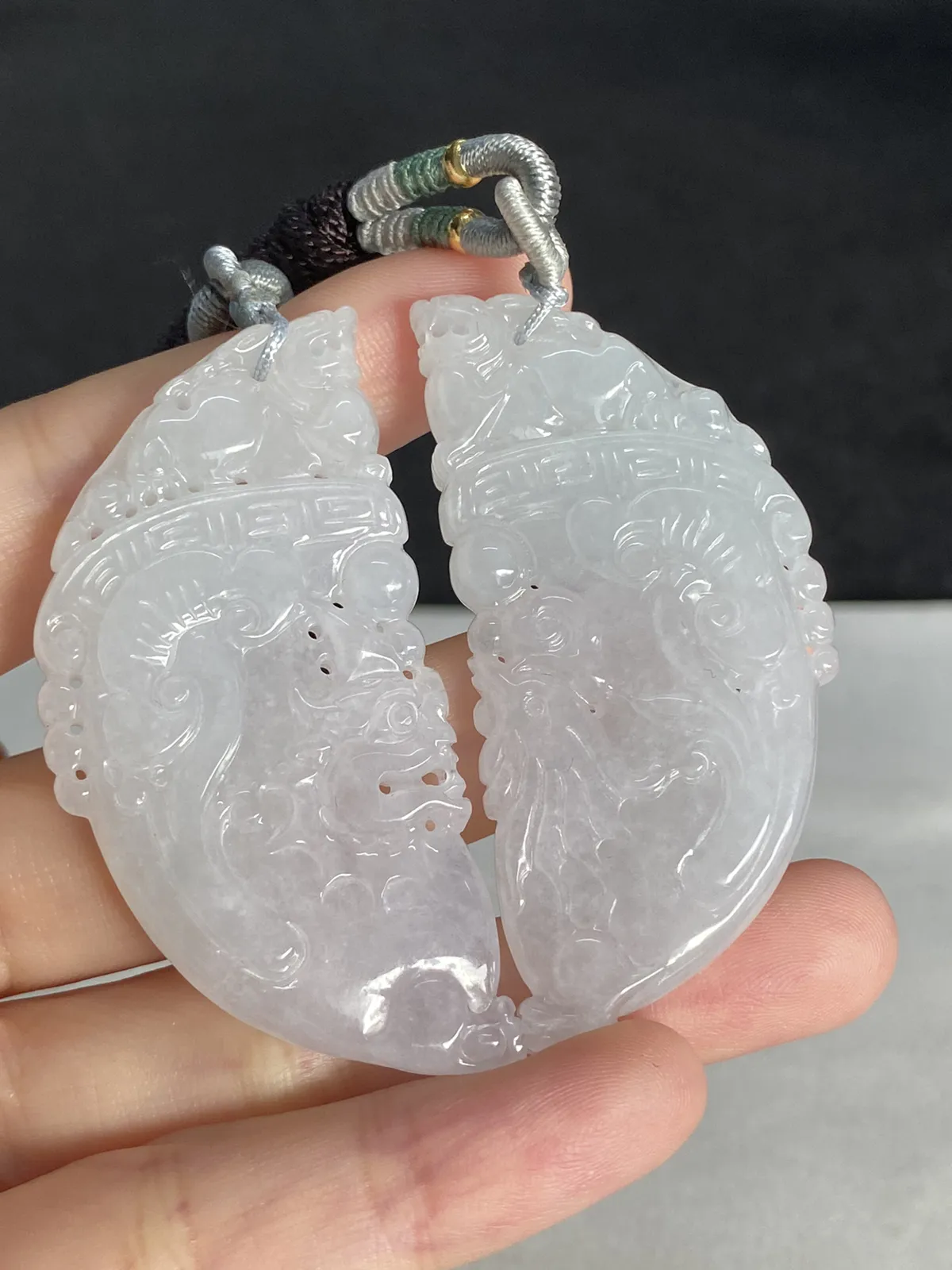 翡翠龙凤牌