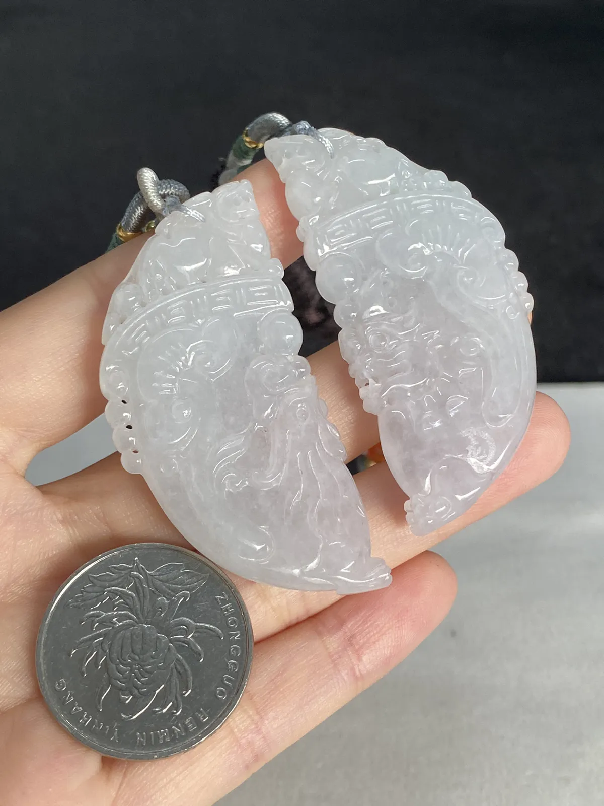 翡翠龙凤牌