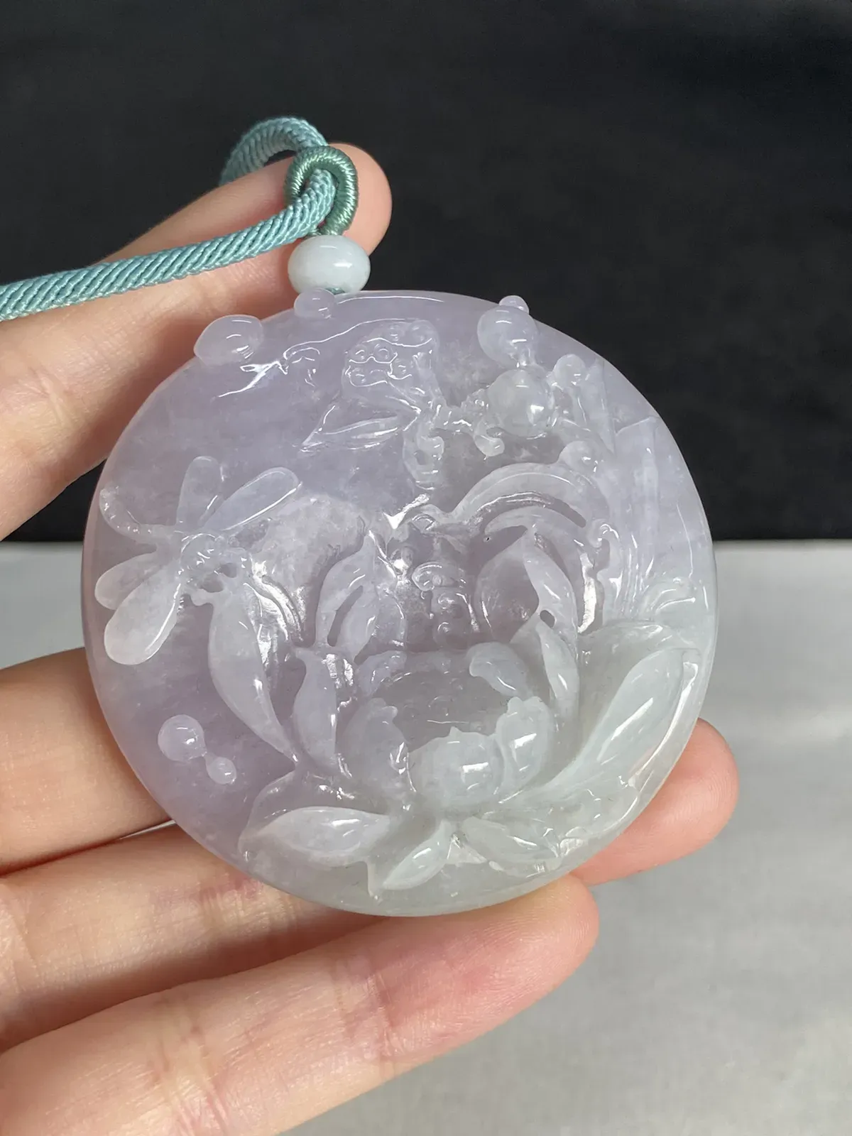 翡翠花件，配珠未测