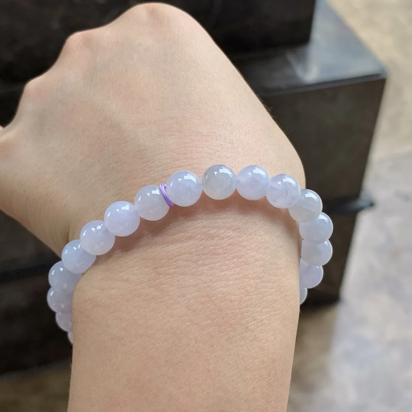 紫罗兰珠串^_^清新