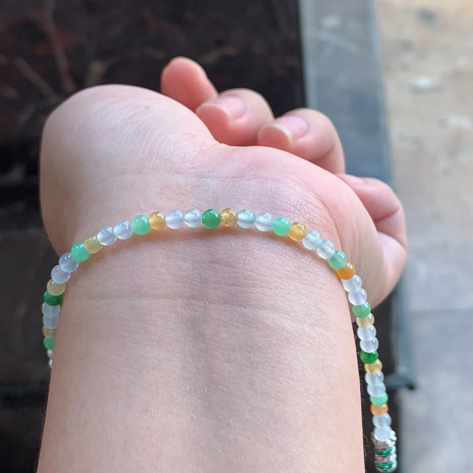 马卡龙色手串

尺寸3.6