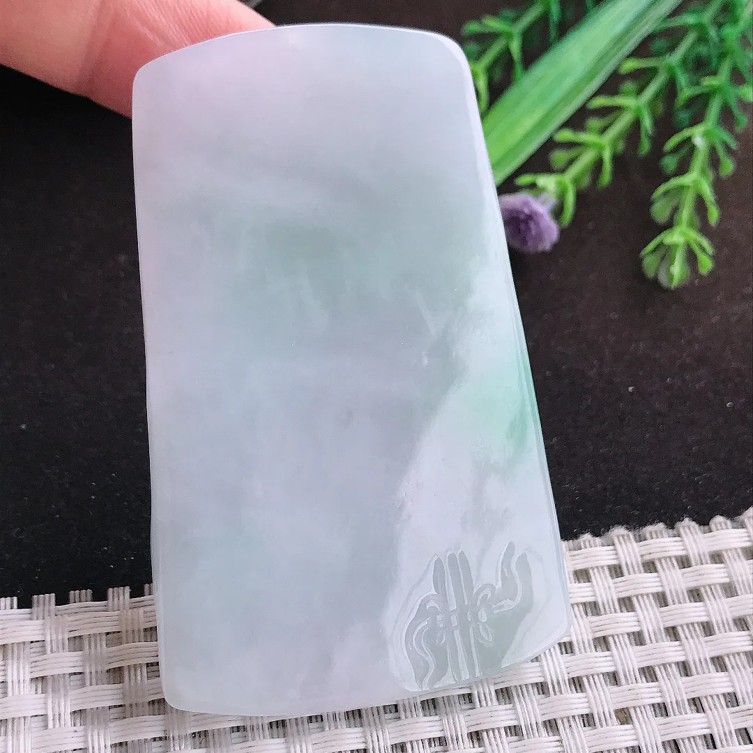 自然光71.2/44.3/8.9老坑秀气温润大日如来佛挂件翡翠玉坠吊坠百搭