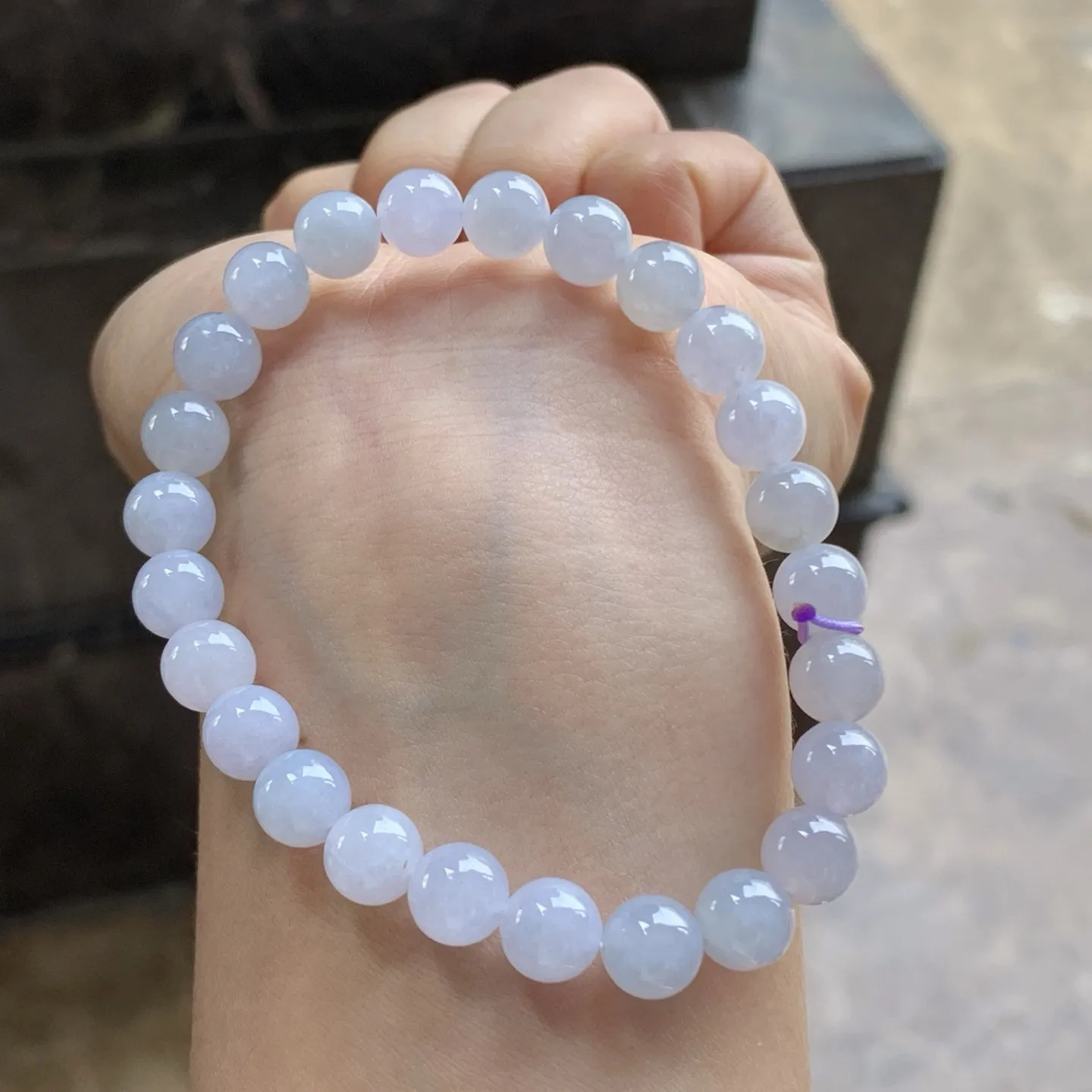 紫罗兰珠串^_^清新