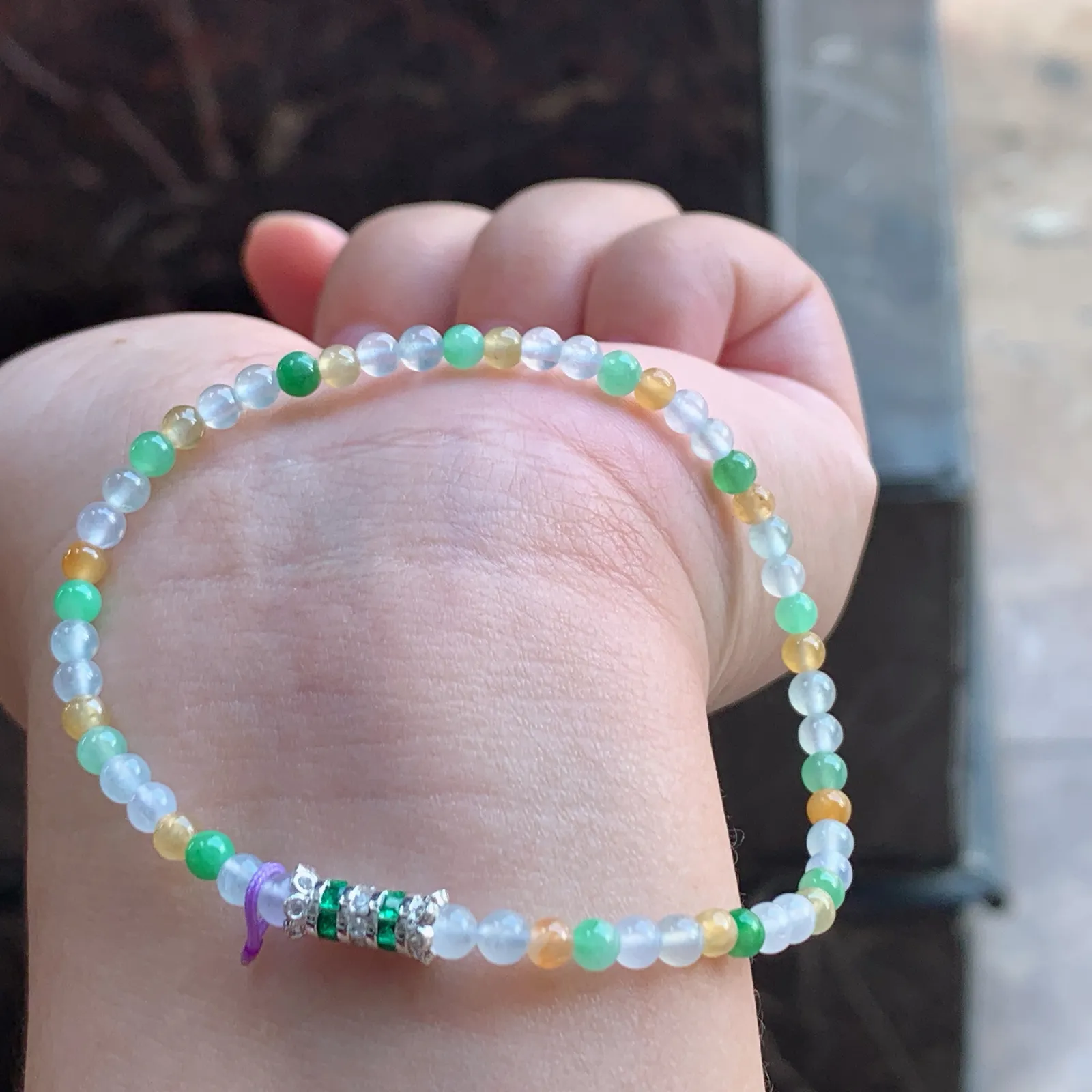 马卡龙色手串

尺寸3.6