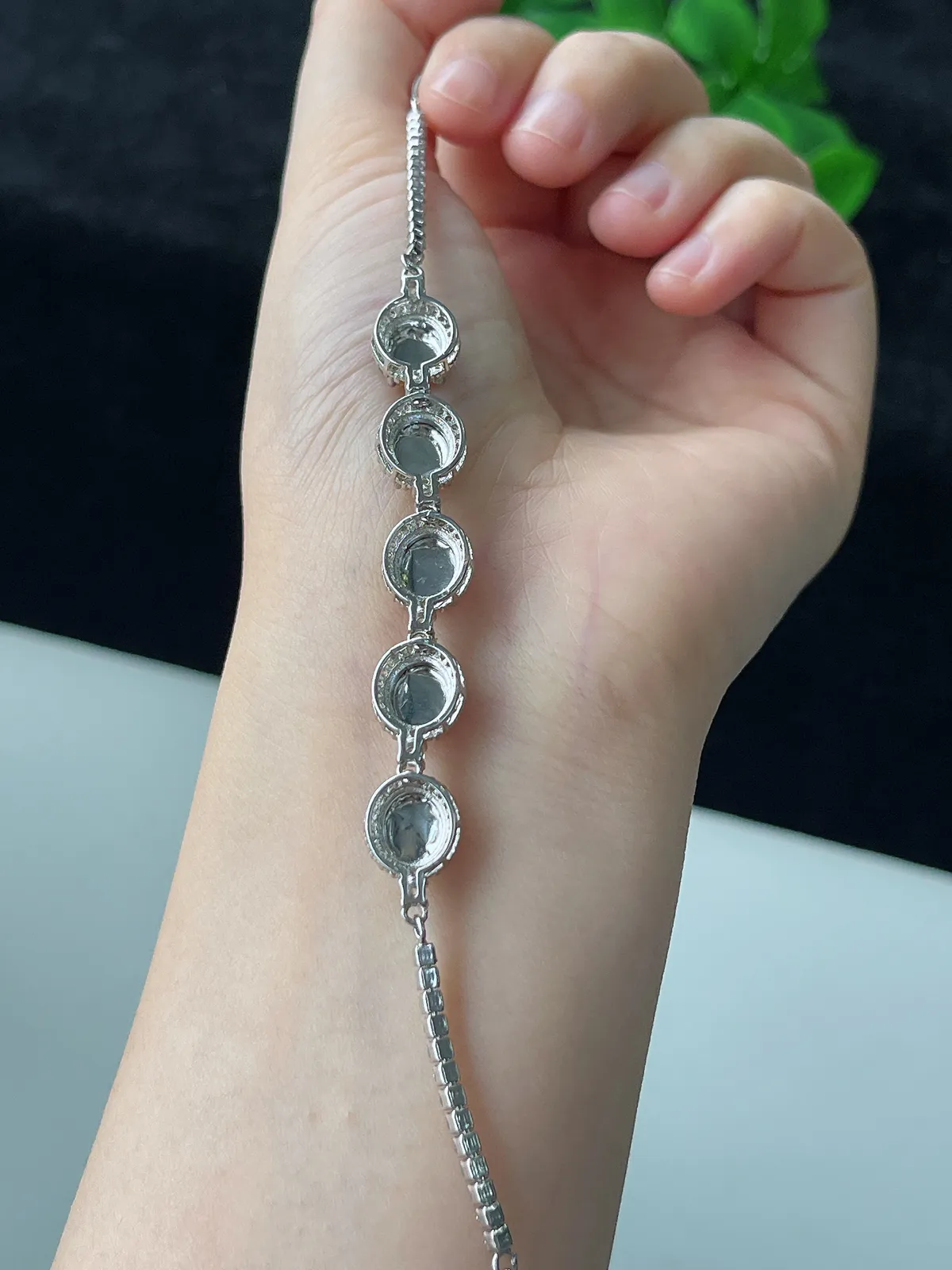 黄翡手链