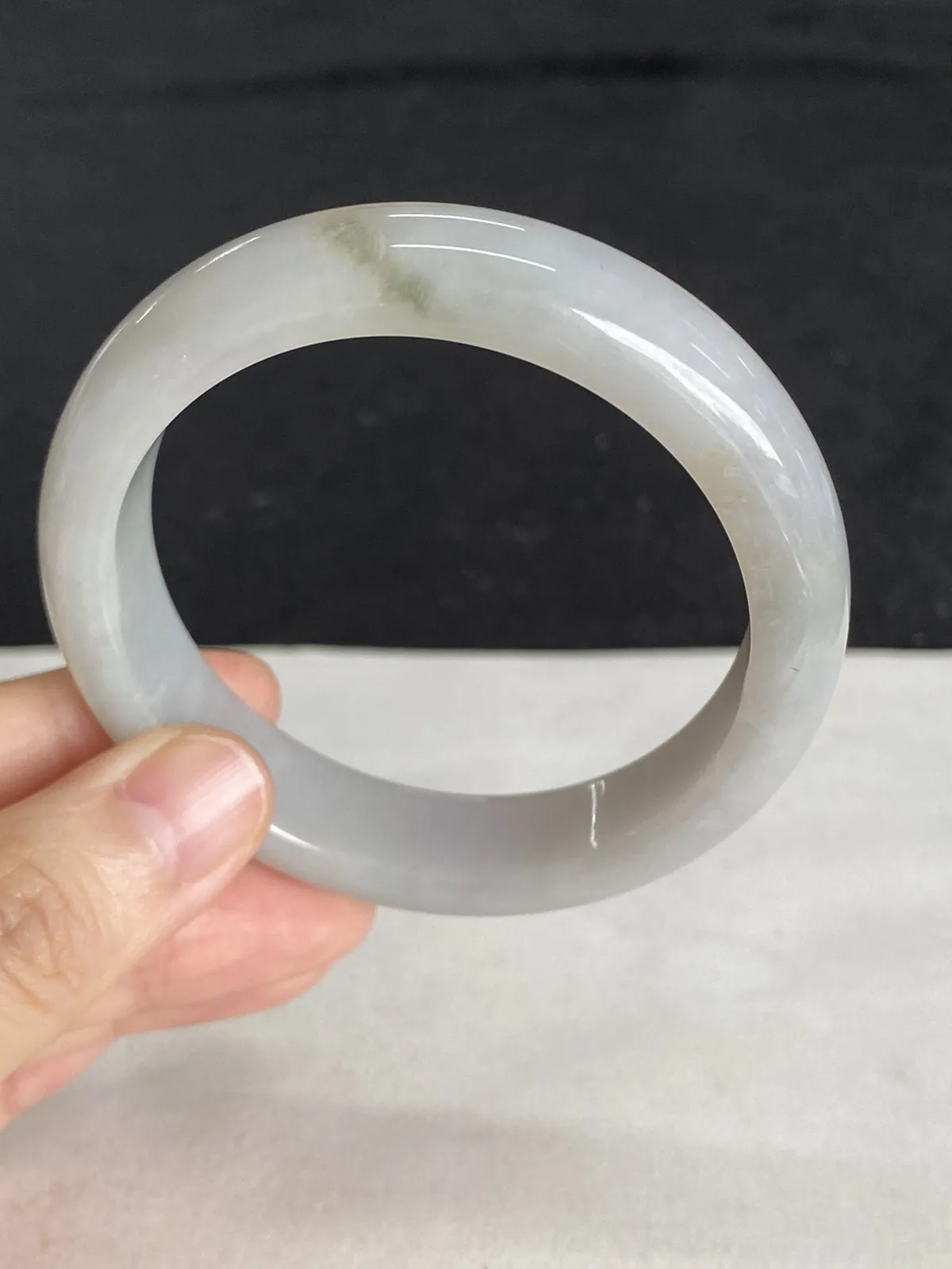 正圈52.7圈口，翡翠手镯