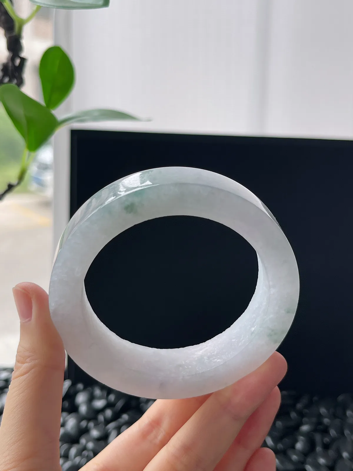 翡翠镯饼，⭕️正圈最大做58，圆条最大做54；最小做55.4