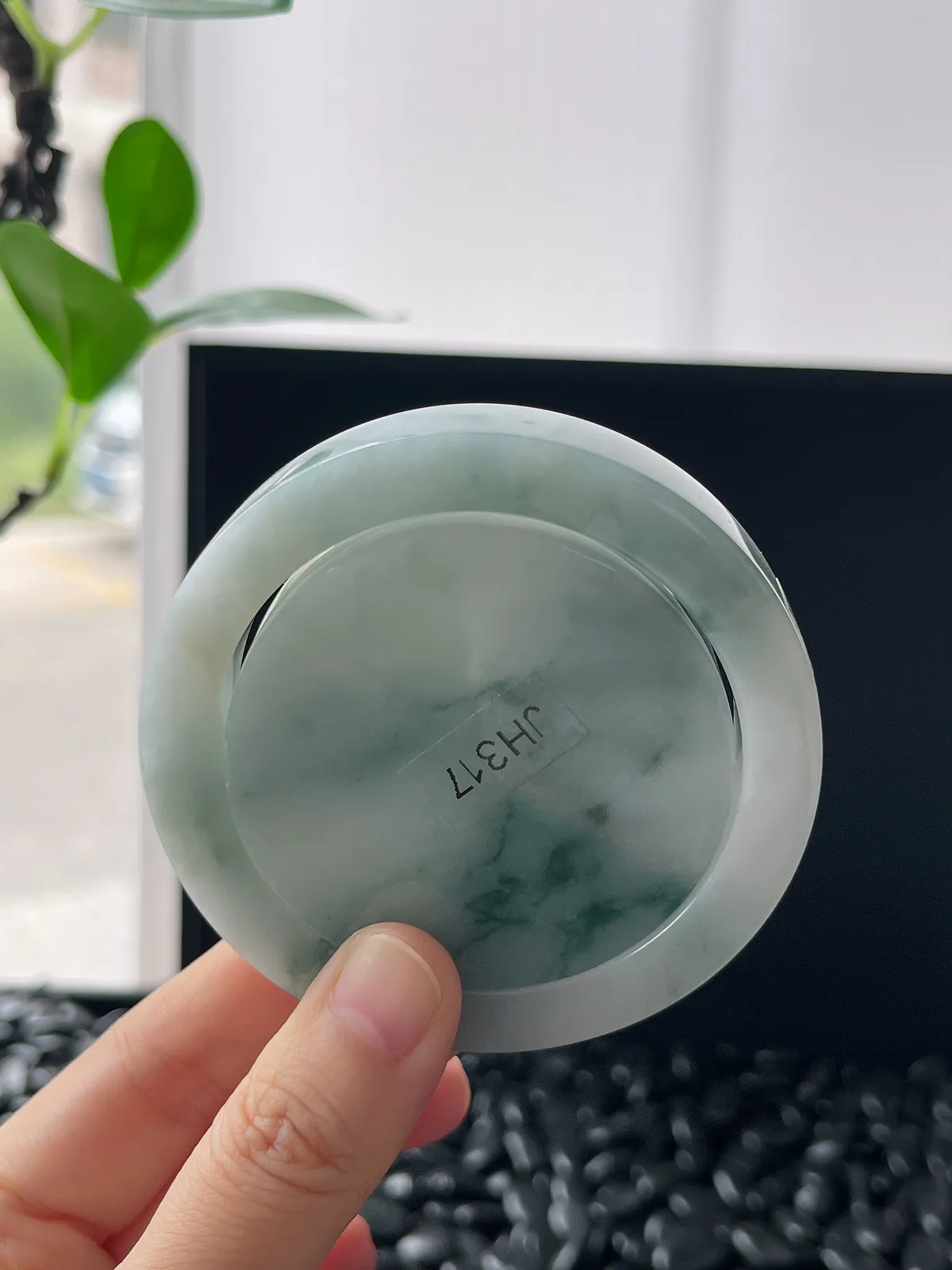 翡翠镯饼，⭕️正圈最小做53.3