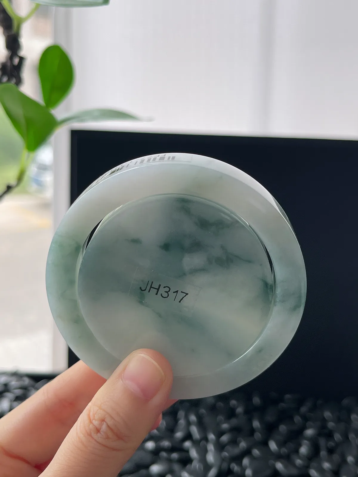 翡翠镯饼，⭕️正圈最小做53.3