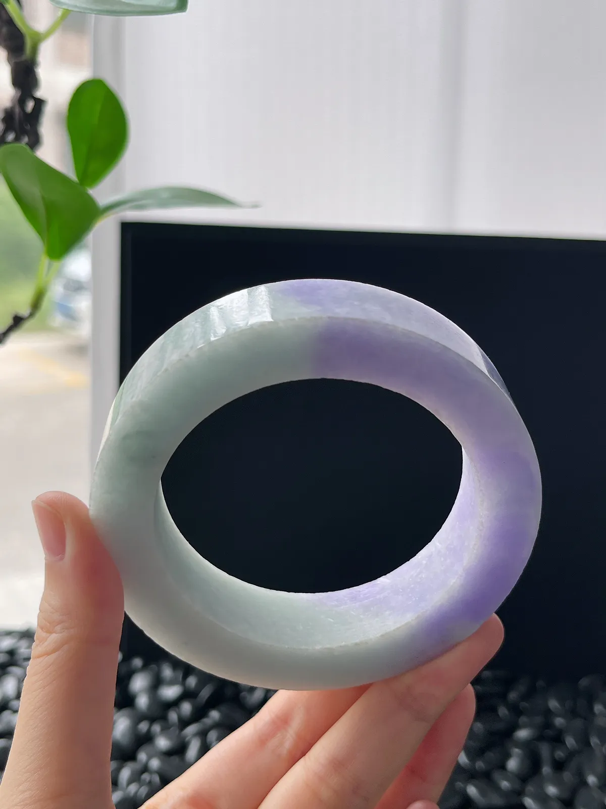 翡翠毛坯，⭕️正圈最大做64，圆条最大做60；最小做57.2