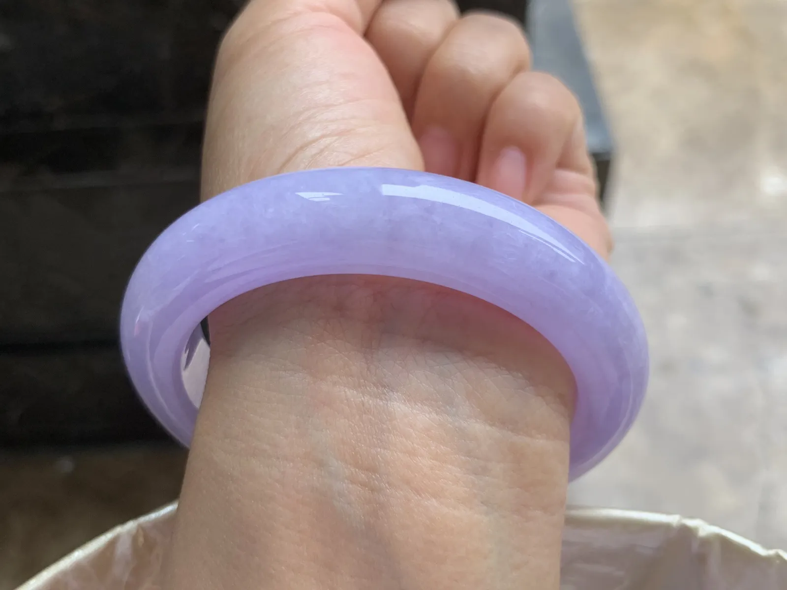56-13-10mm
紫罗兰手镯 底子细腻 颜色浓郁 上手大气