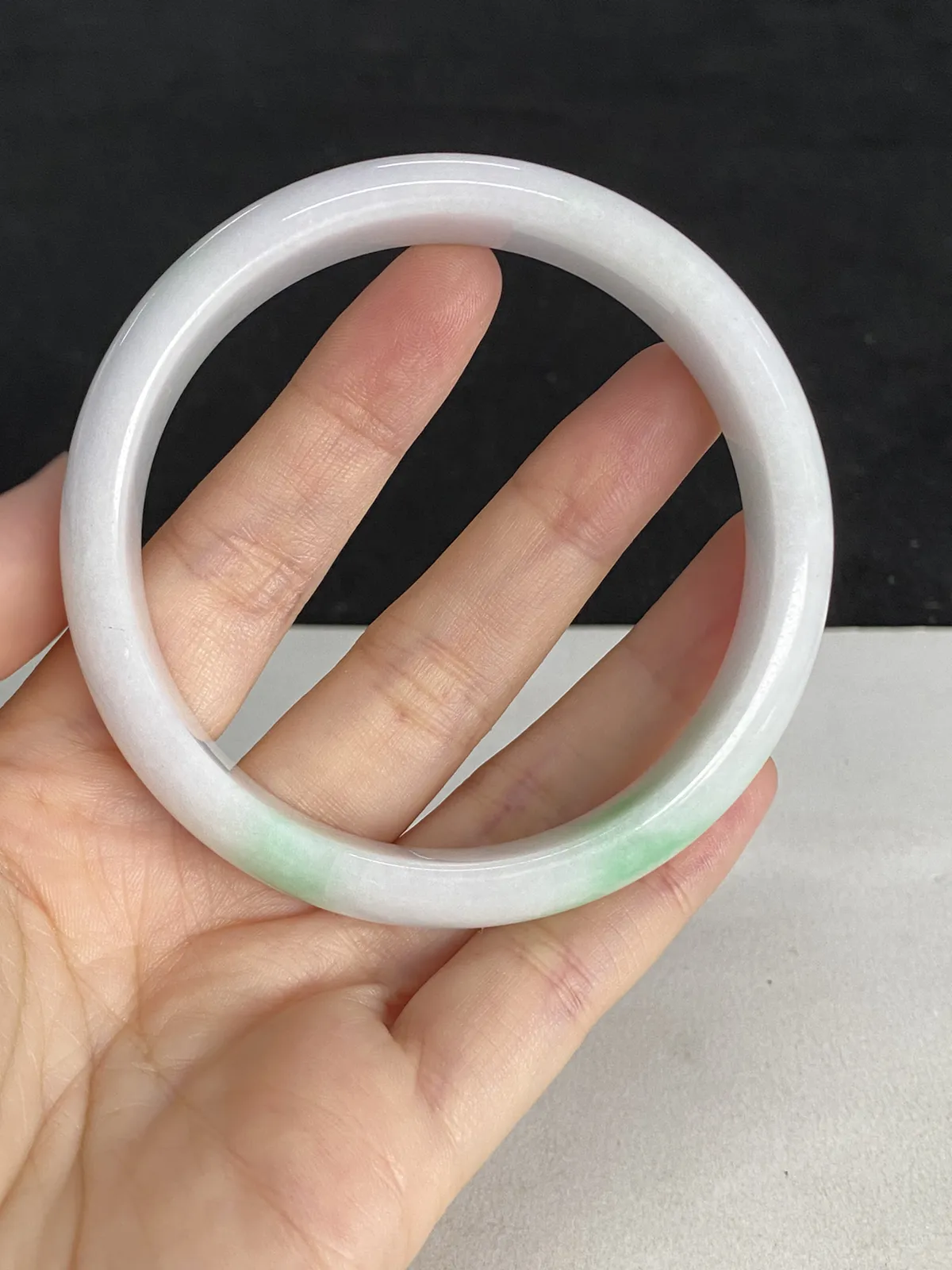 正圈60圈口，翡翠手镯