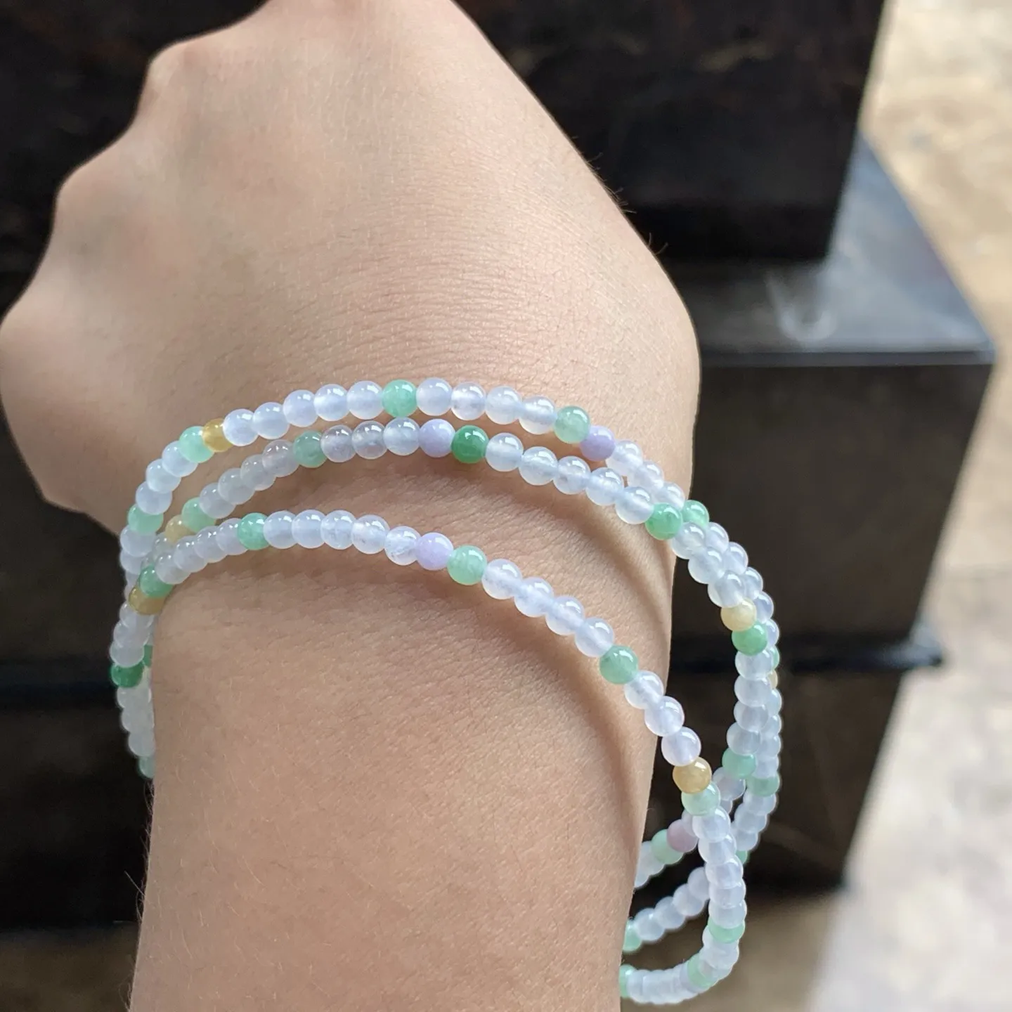 冰多彩小米珠^_^清新