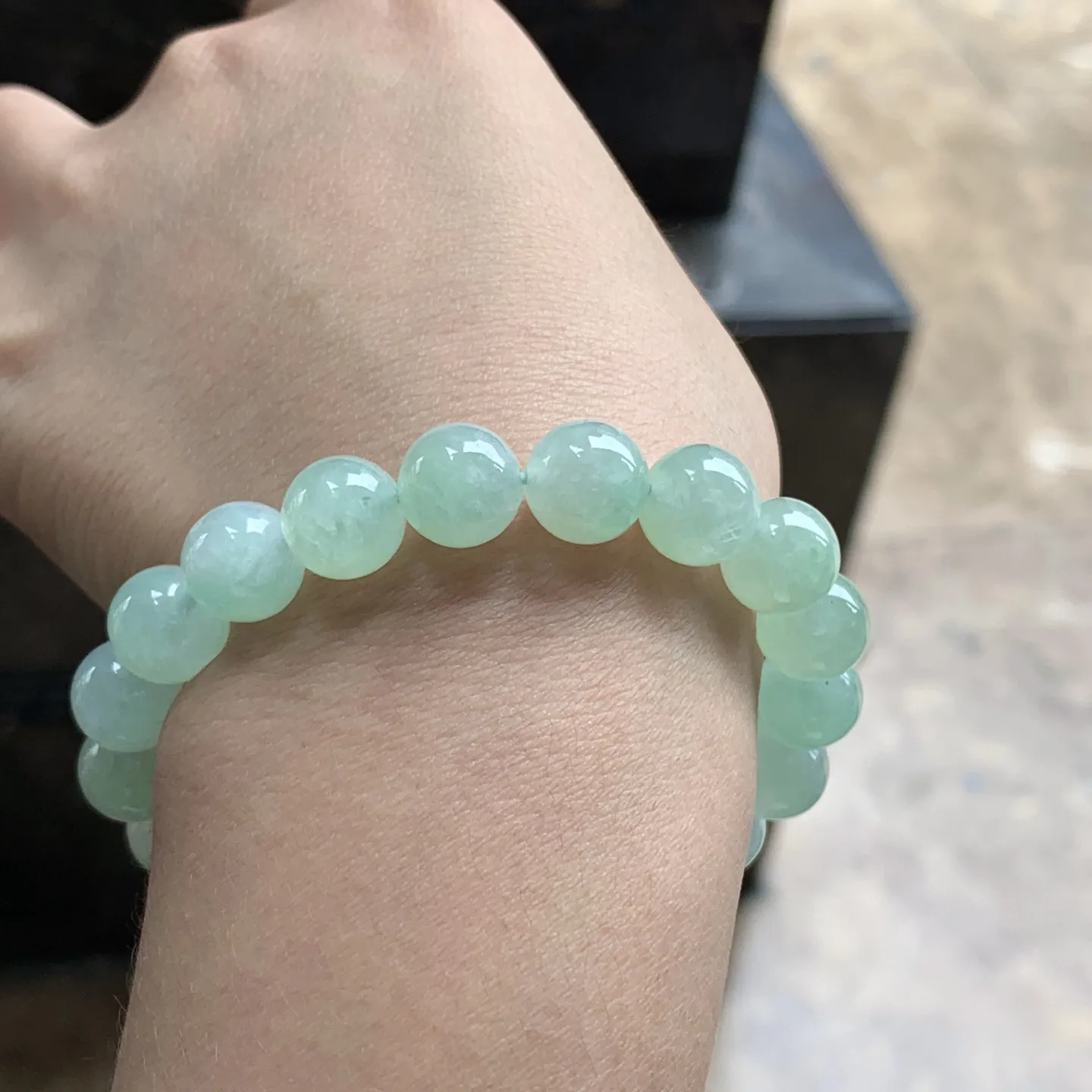晴绿珠串^_^清新冰透