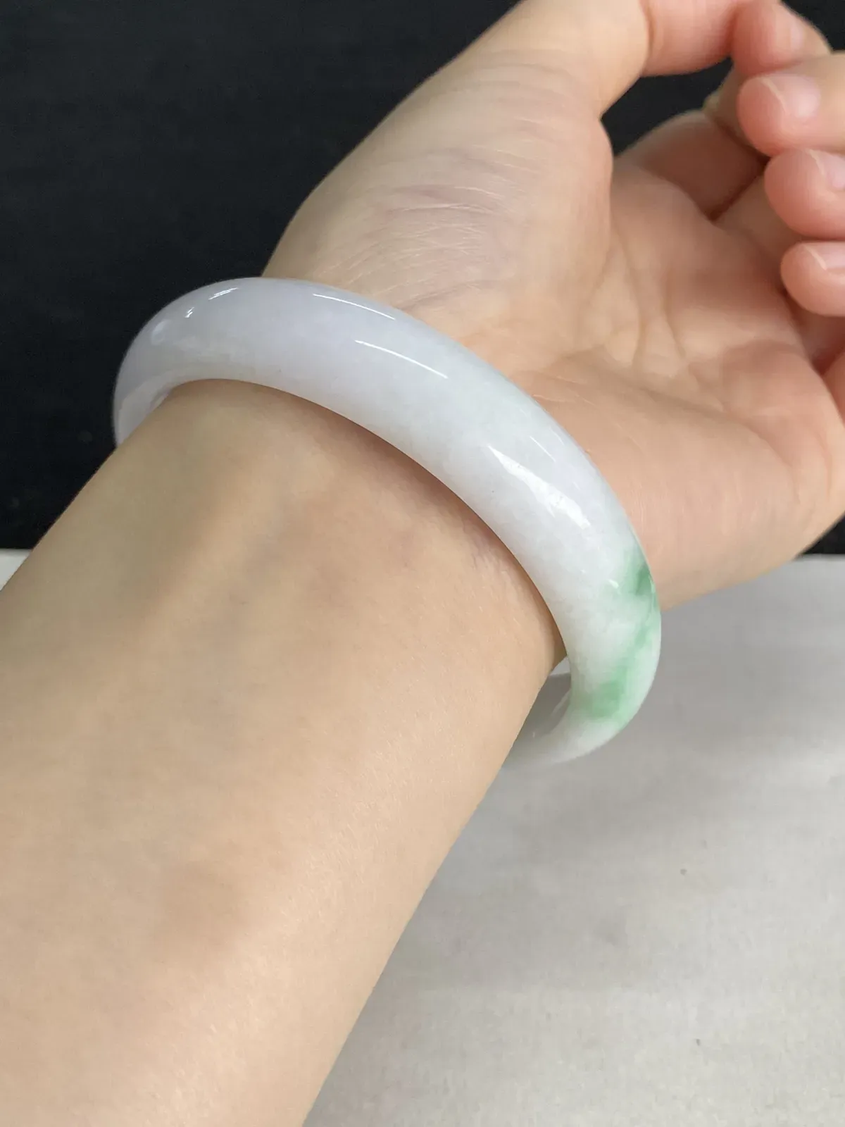 正圈60圈口，翡翠手镯