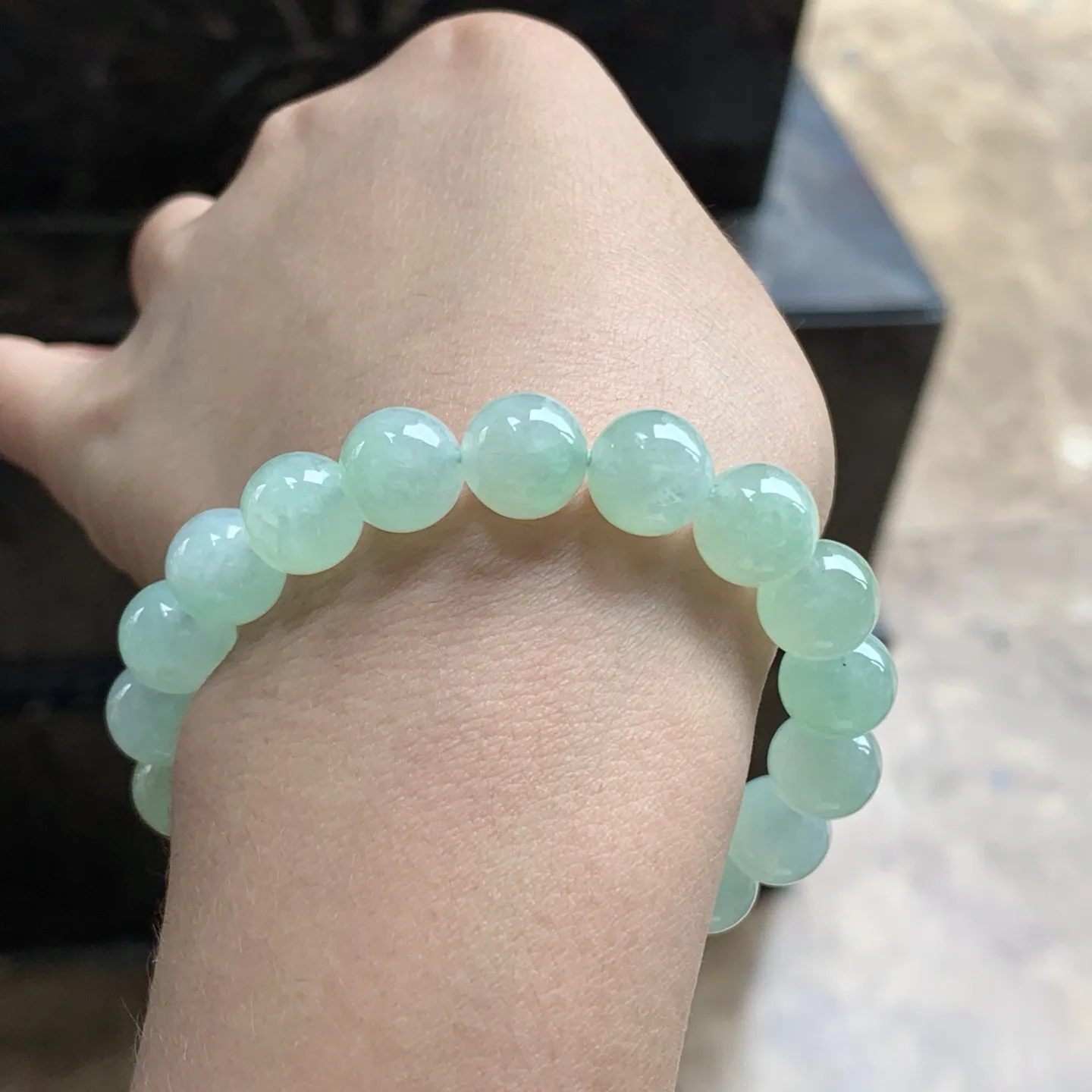 晴绿珠串^_^清新冰透