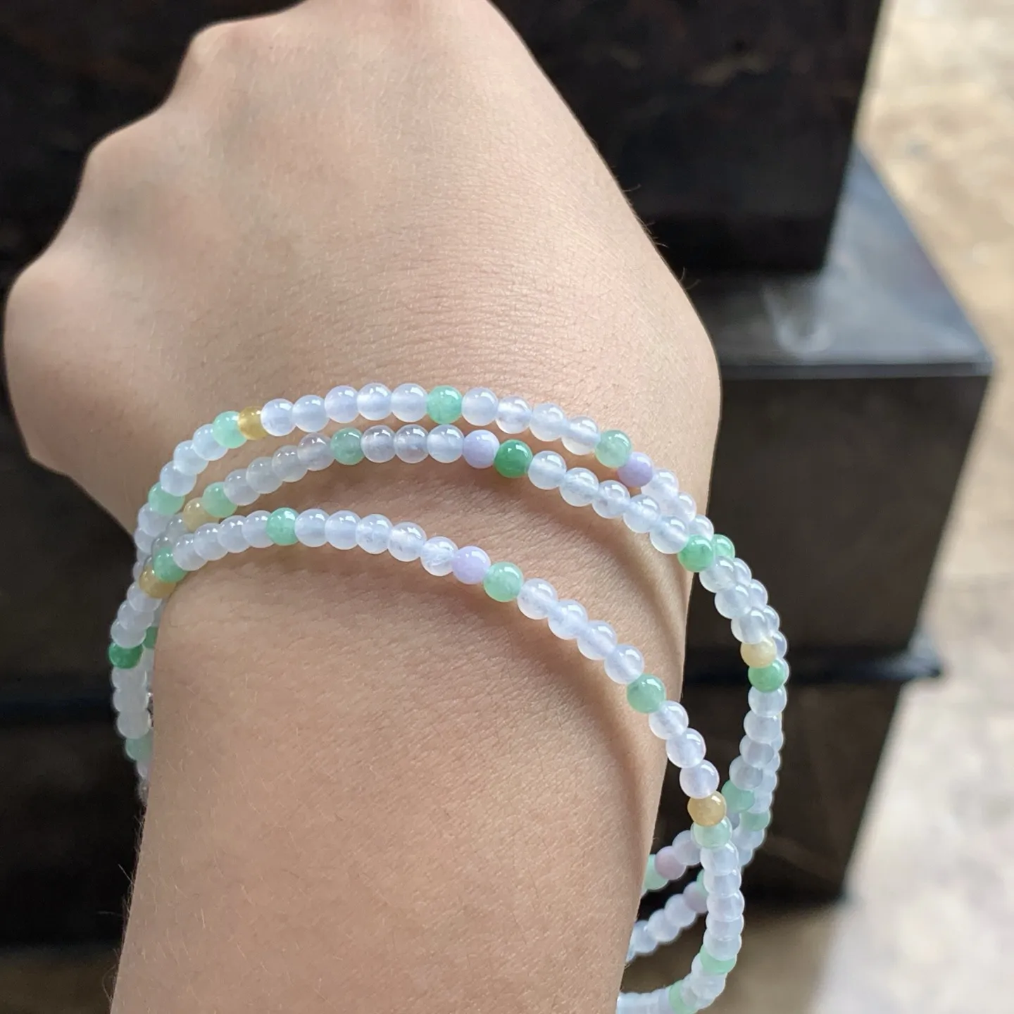 冰多彩小米珠^_^清新