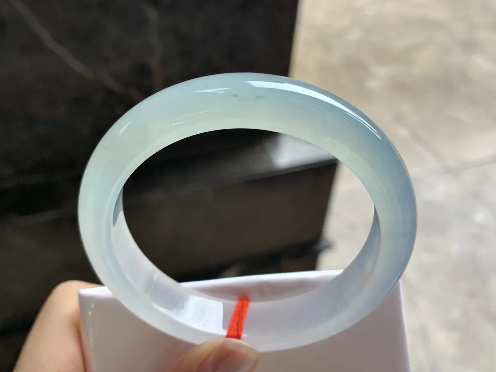 57-12.4-7.8

冰种手镯^_^荧光十足 透亮