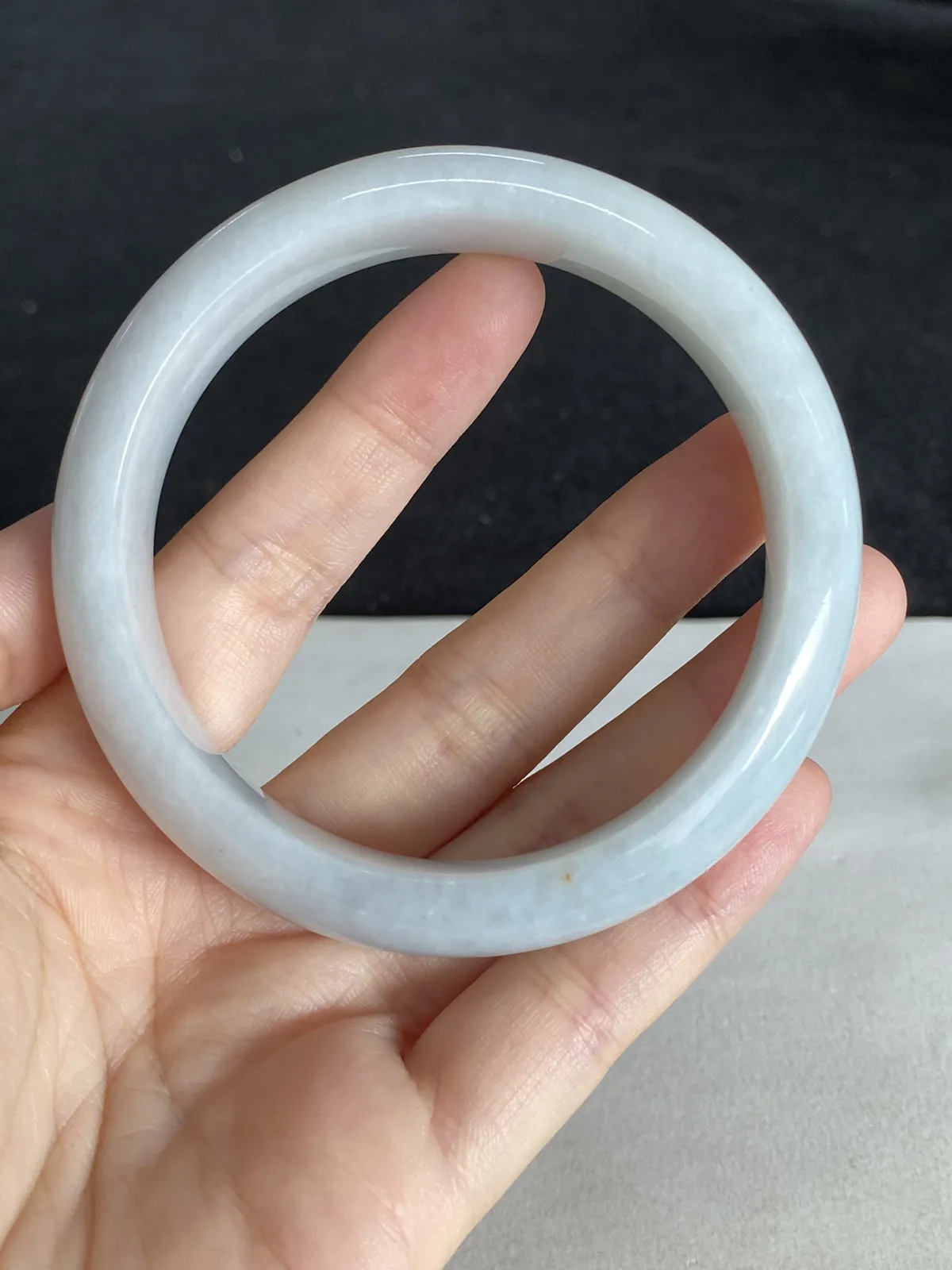 正圈59圈口，翡翠手镯