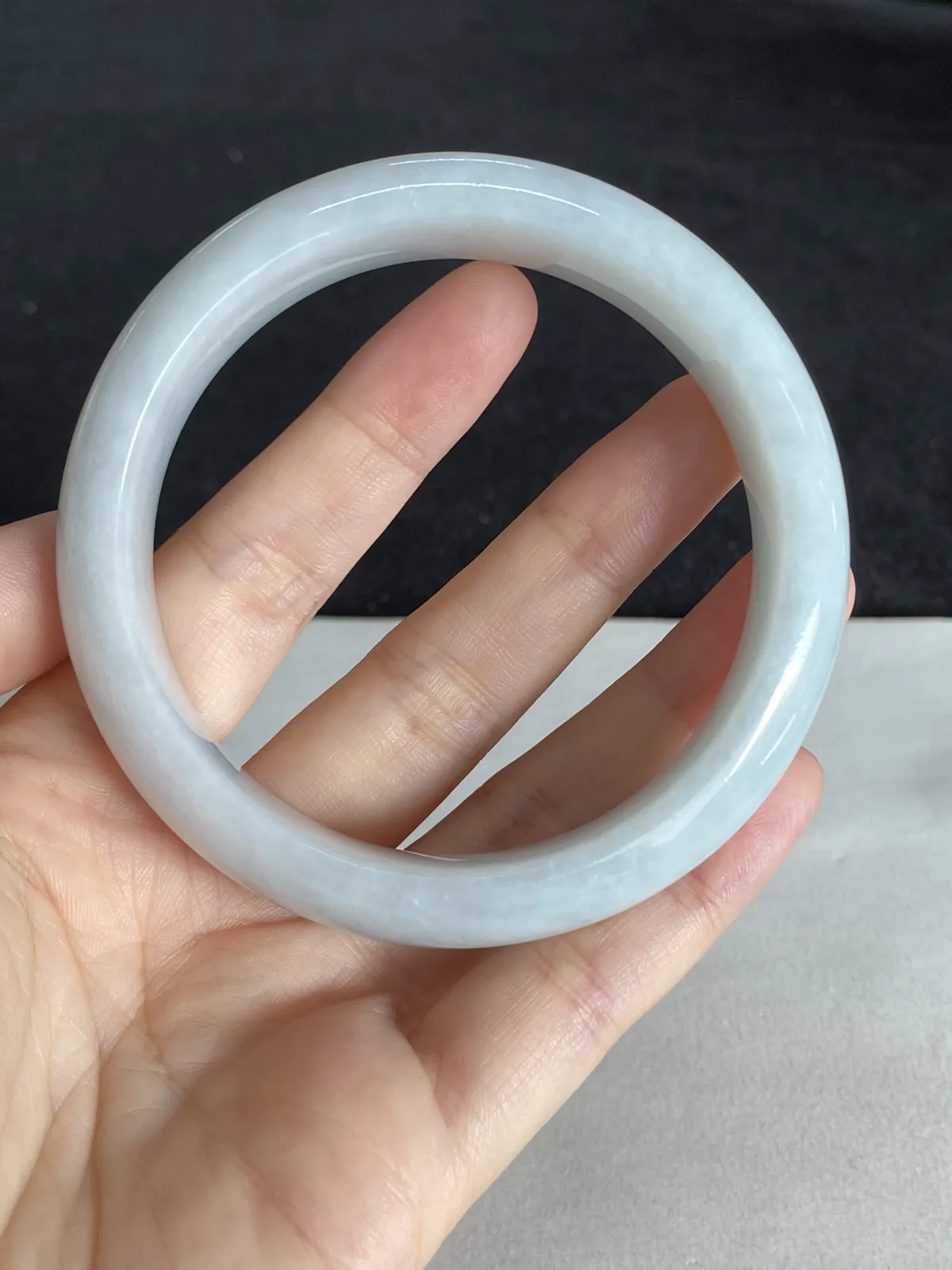 正圈59圈口，翡翠手镯