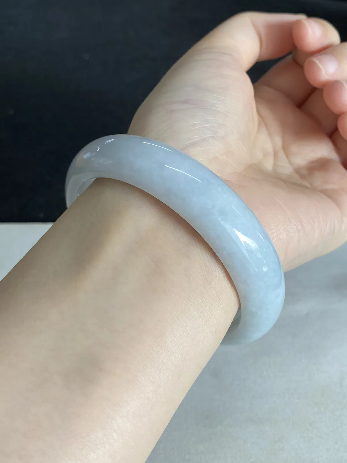 正圈59圈口，翡翠手镯