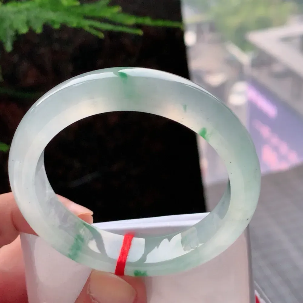 正圈高冰飘花 天然棉根 尺寸:53.6/12.6/8.3 花美 种水好🥰🥰