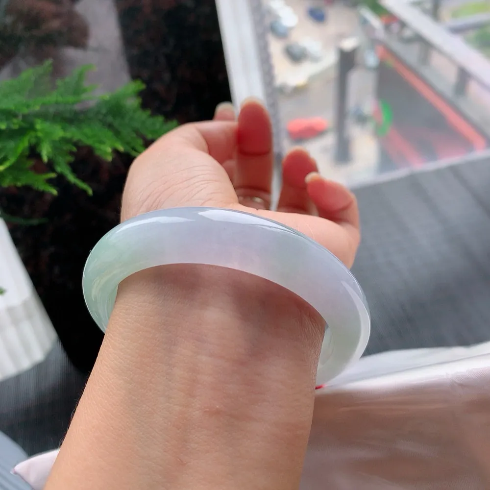 正圈高冰春彩 无瑕 尺寸:58.6/13.3/9 种色兼备