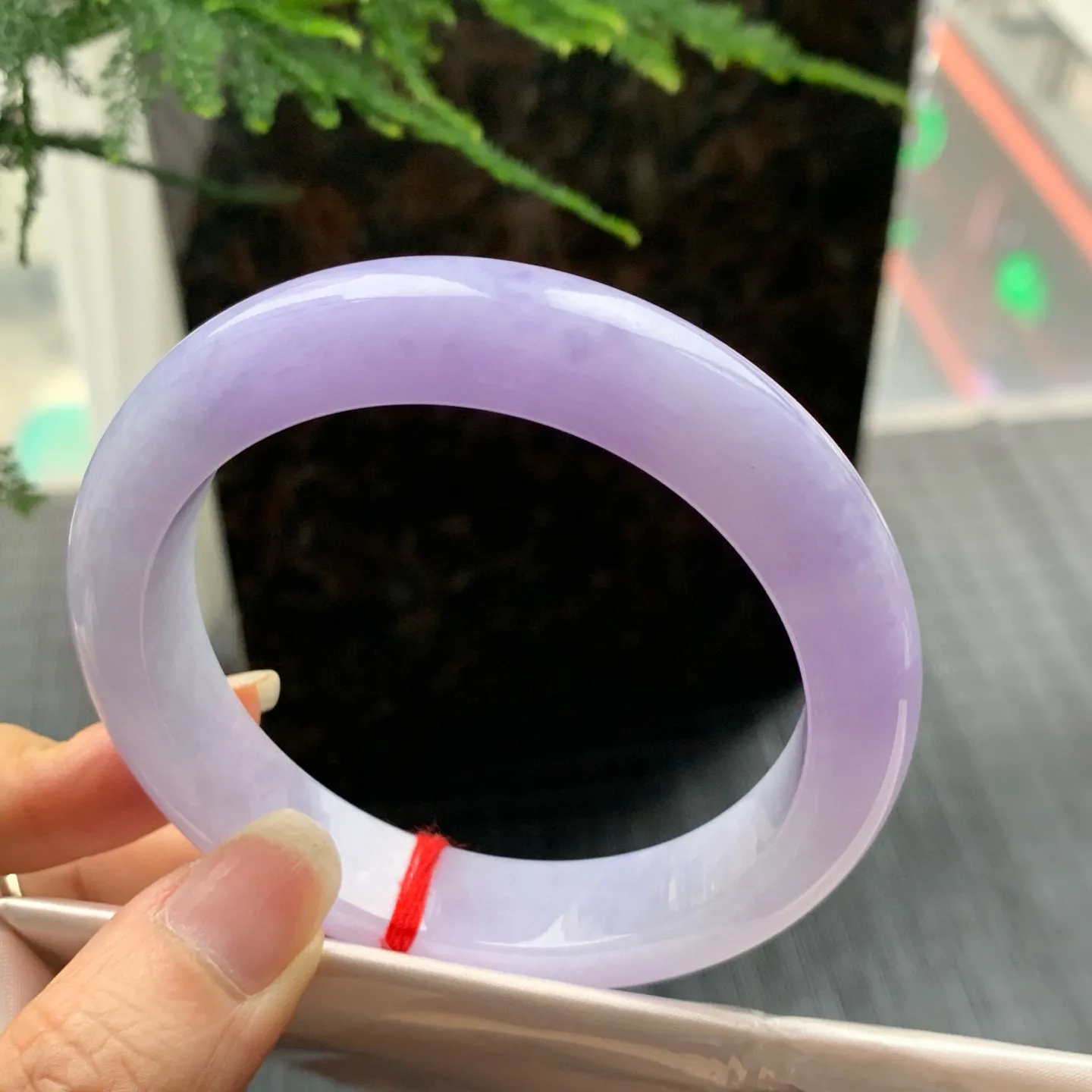 正圈紫罗兰 无瑕 尺寸:57/12.5/9.2 超美🥰🥰