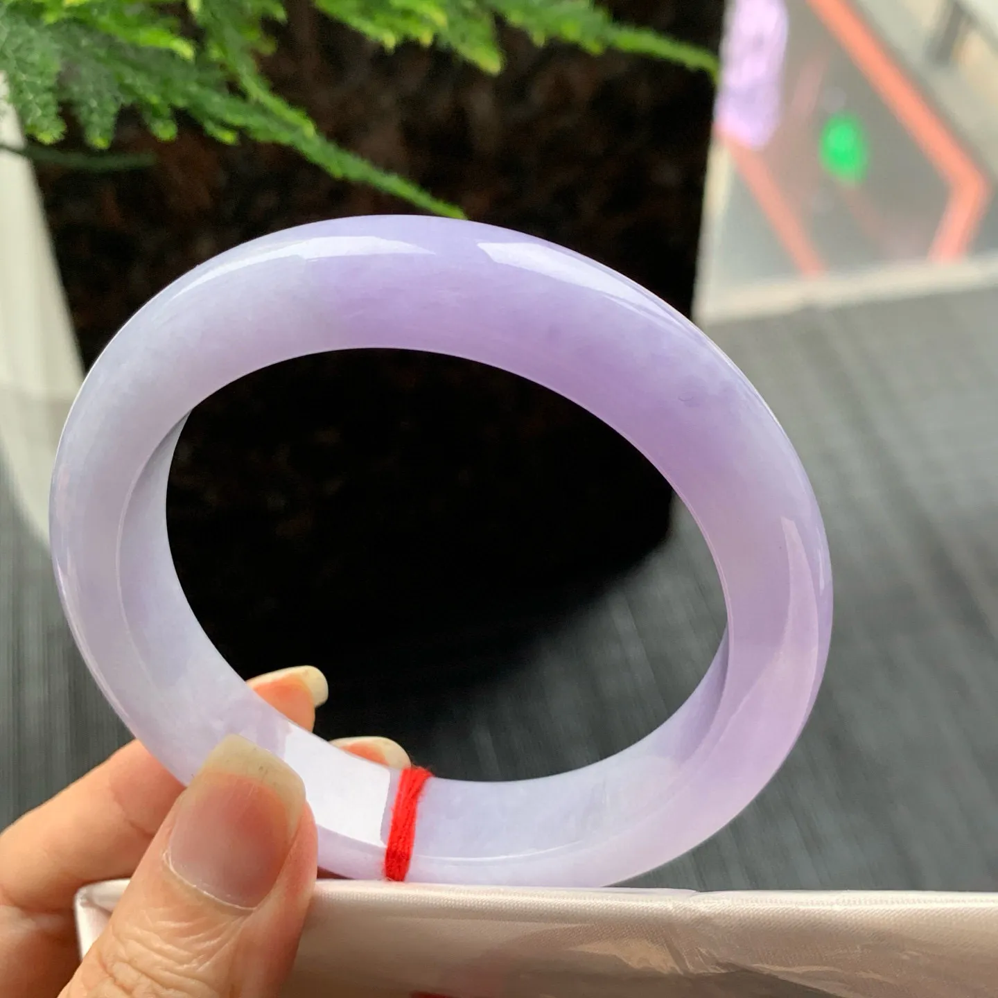 正圈紫罗兰 无瑕 尺寸:57/12.5/9.2 超美🥰🥰