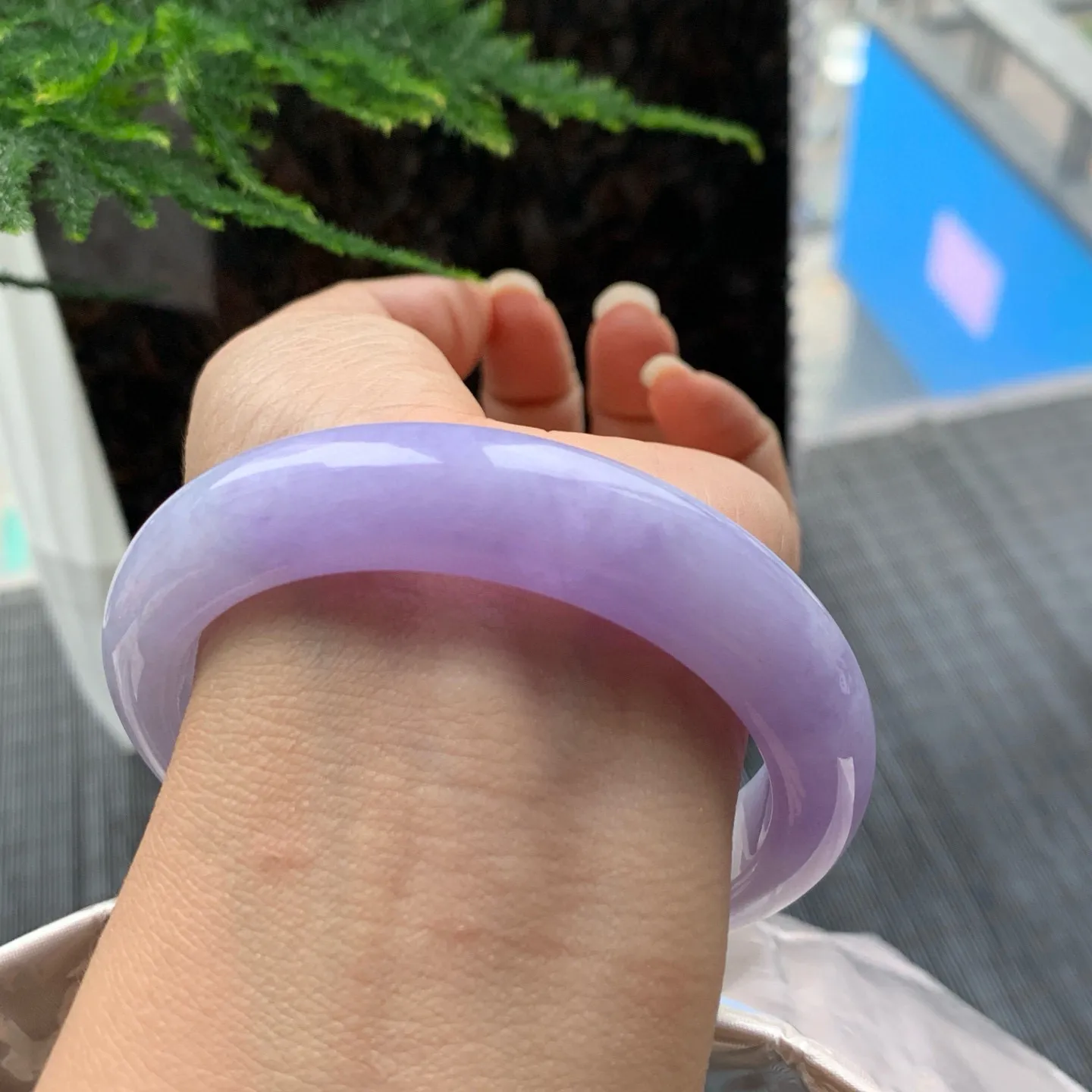 正圈紫罗兰 无瑕 尺寸:57/12.5/9.2 超美🥰🥰