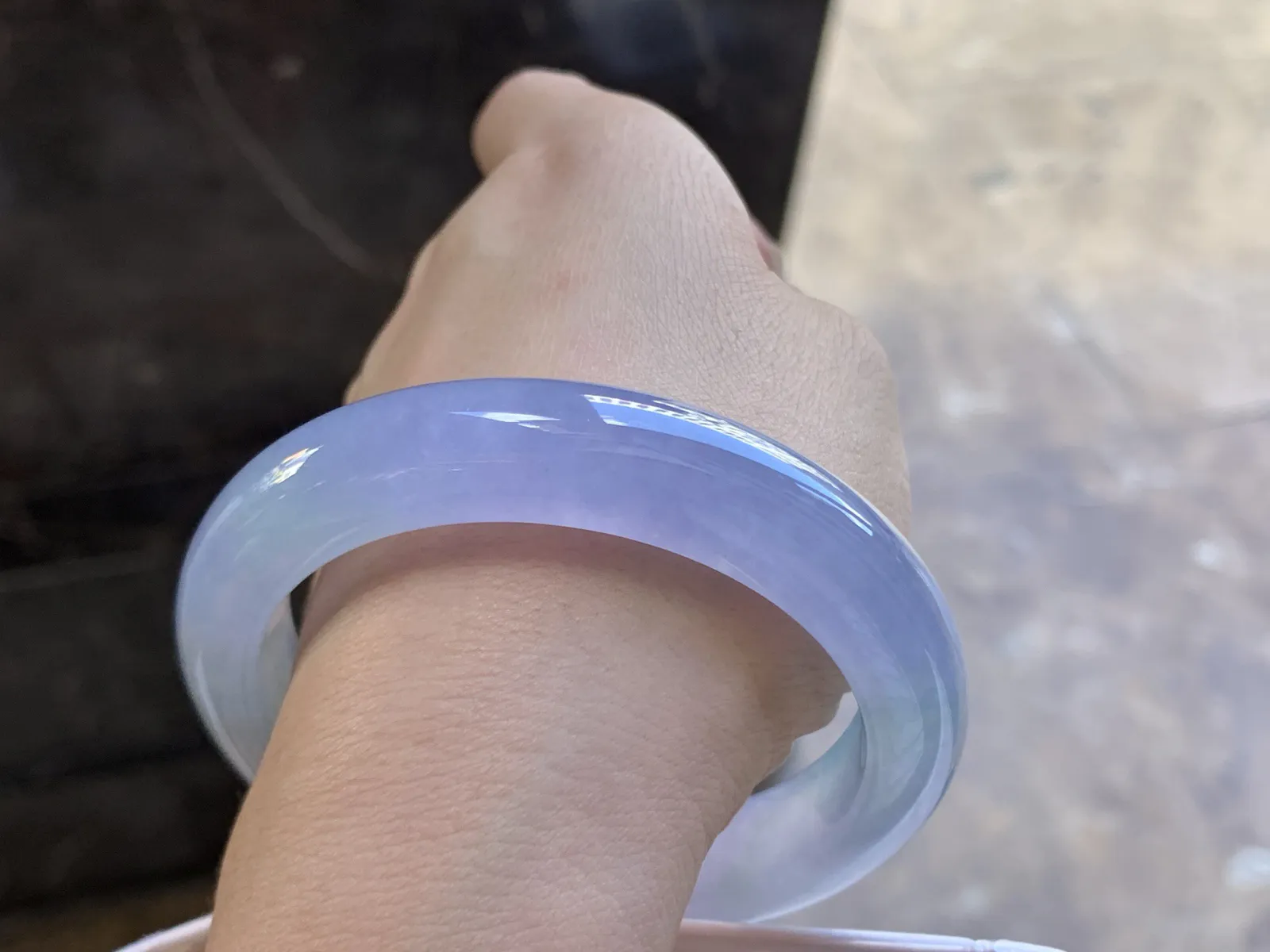 57-12.3-9.5

冰紫手镯^_^种水足 冰透