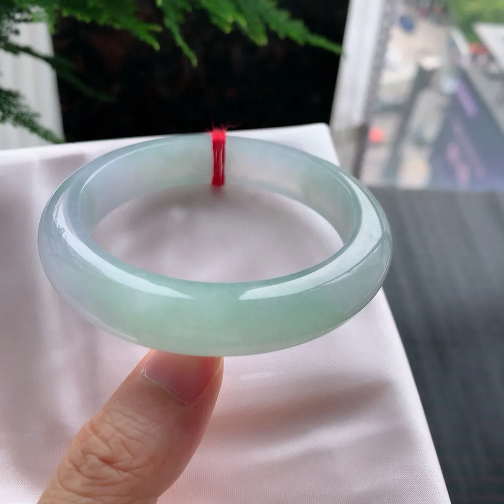 正圈高冰春彩 无瑕 尺寸:58.6/13.3/9 种色兼备