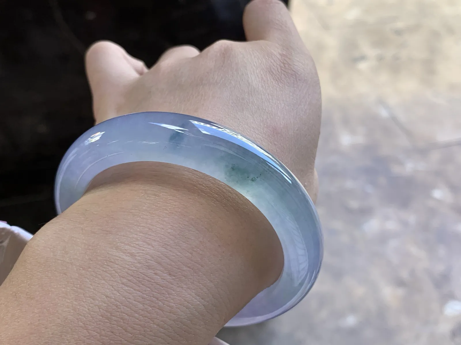 57-12.3-9.5

冰紫手镯^_^种水足 冰透