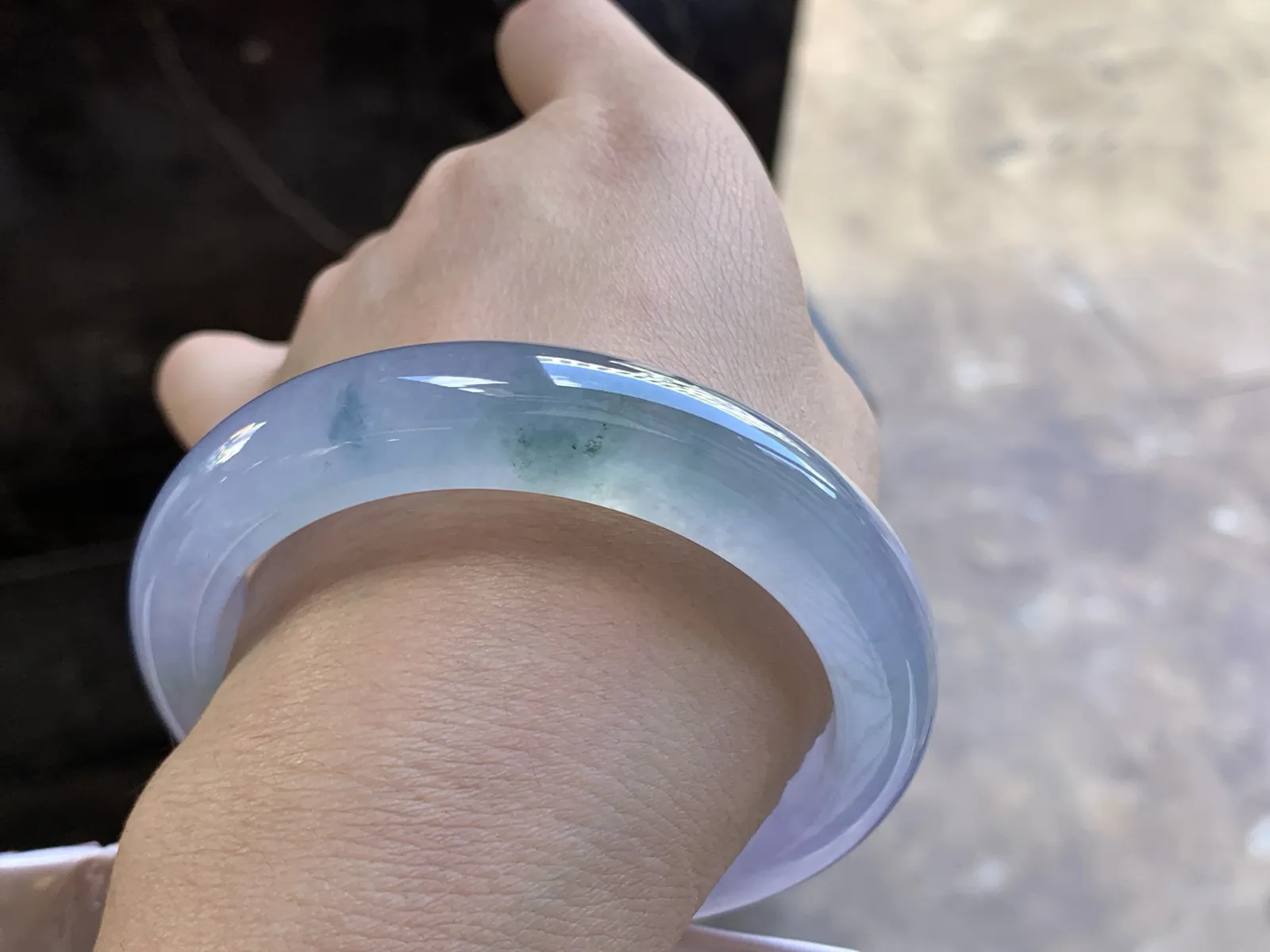 57-12.3-9.5

冰紫手镯^_^种水足 冰透