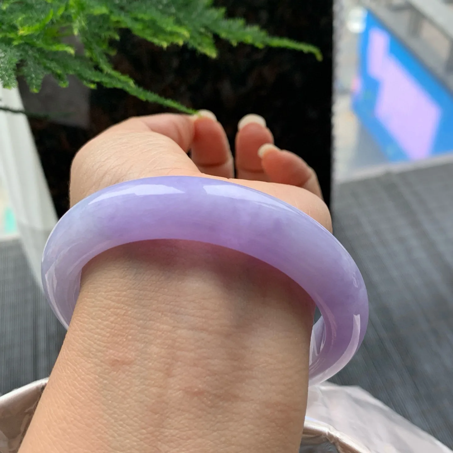 正圈紫罗兰 无瑕 尺寸:57/12.5/9.2 超美🥰🥰