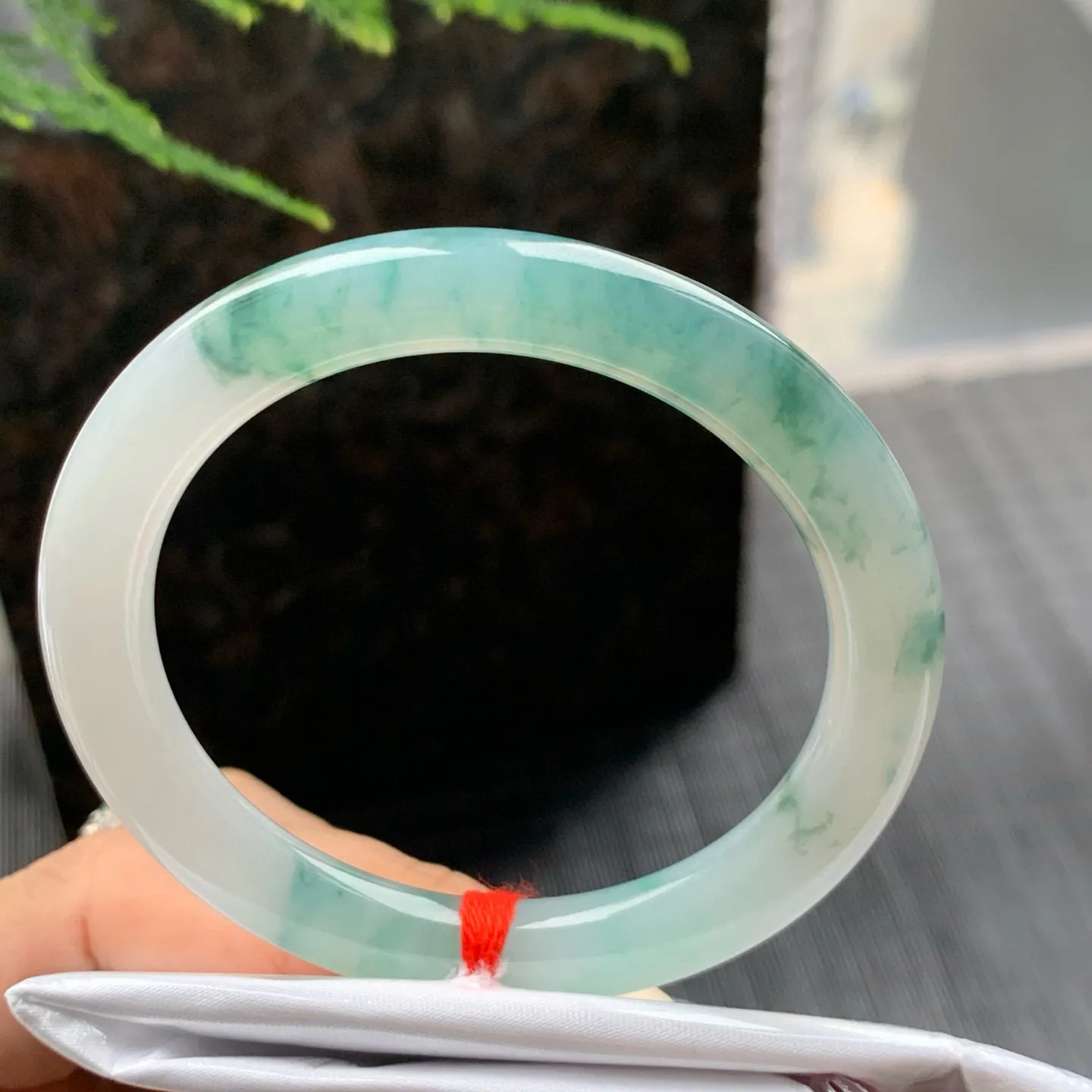 圆条冰飘花 无瑕 尺寸:52.6/7.9/8.3 花美️️