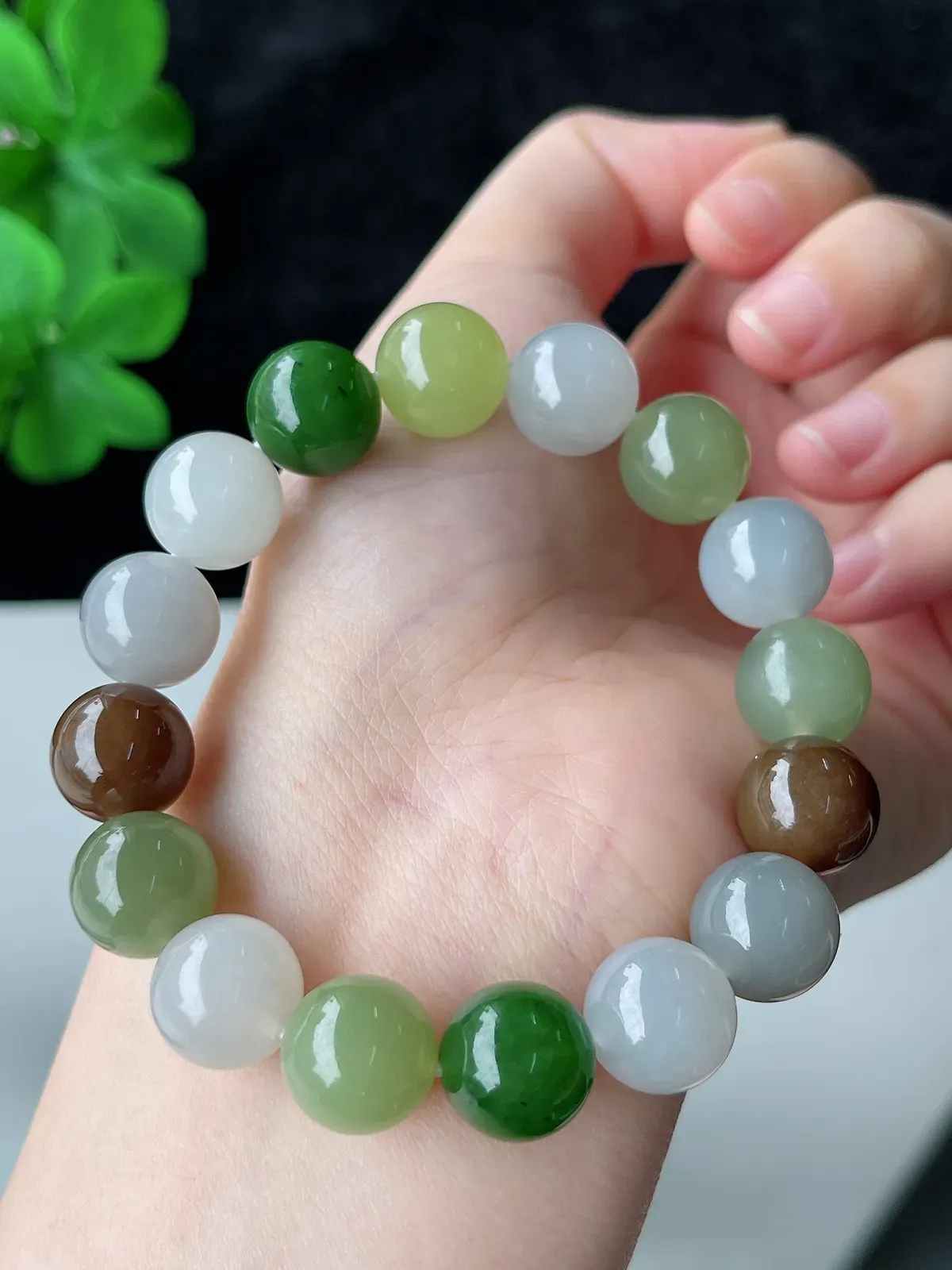 和田玉多宝手串12mm