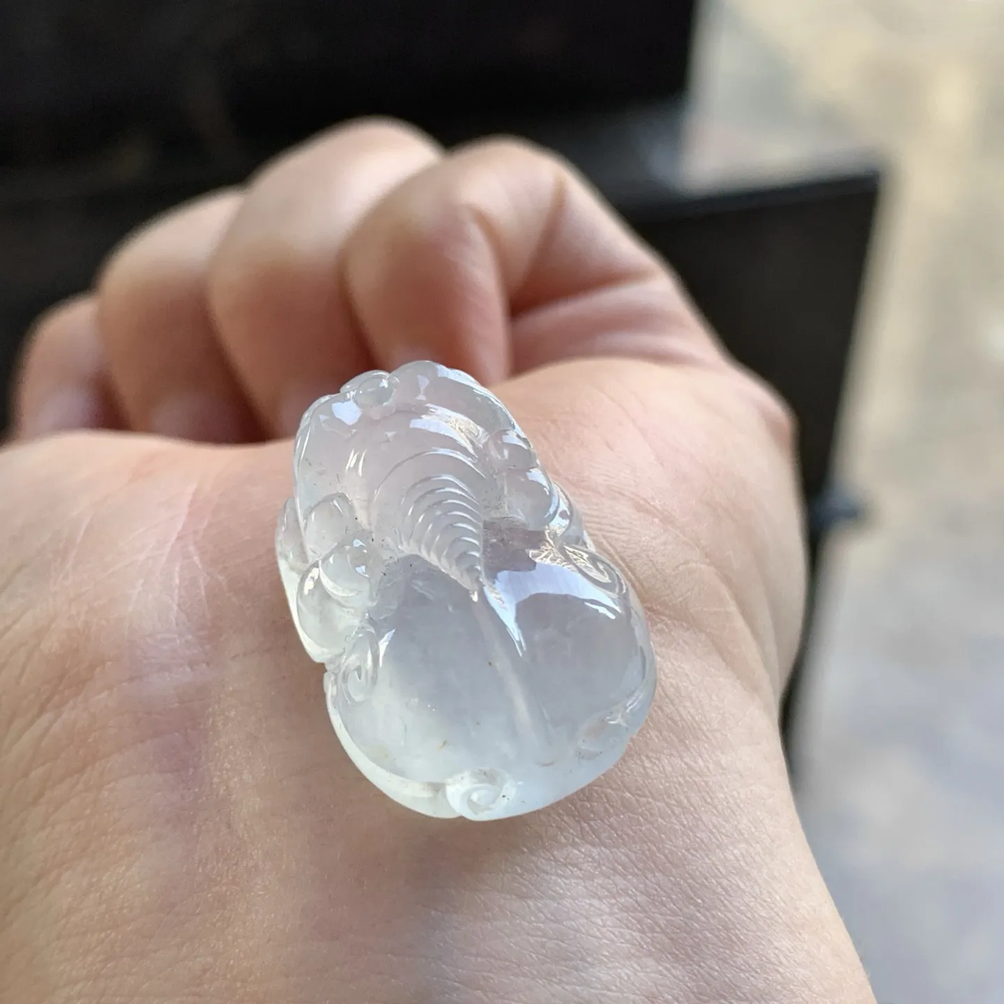 冰貔貅^_^饱满冰透