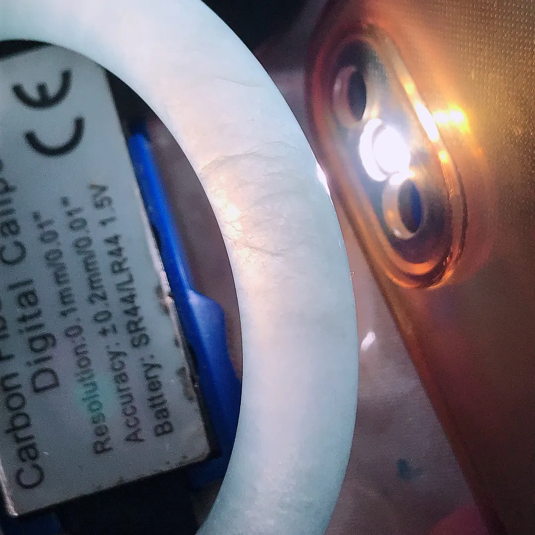 自然光53/9.3/9.5老坑冰种果冻胶冰晴圆条手镯宽边翡翠玉镯手环