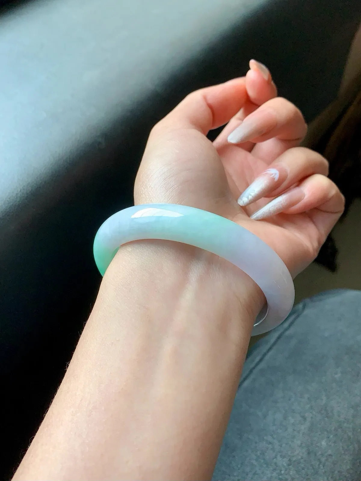 大圈口春彩白底青正圈成品
⭕️61-12.2-8.5