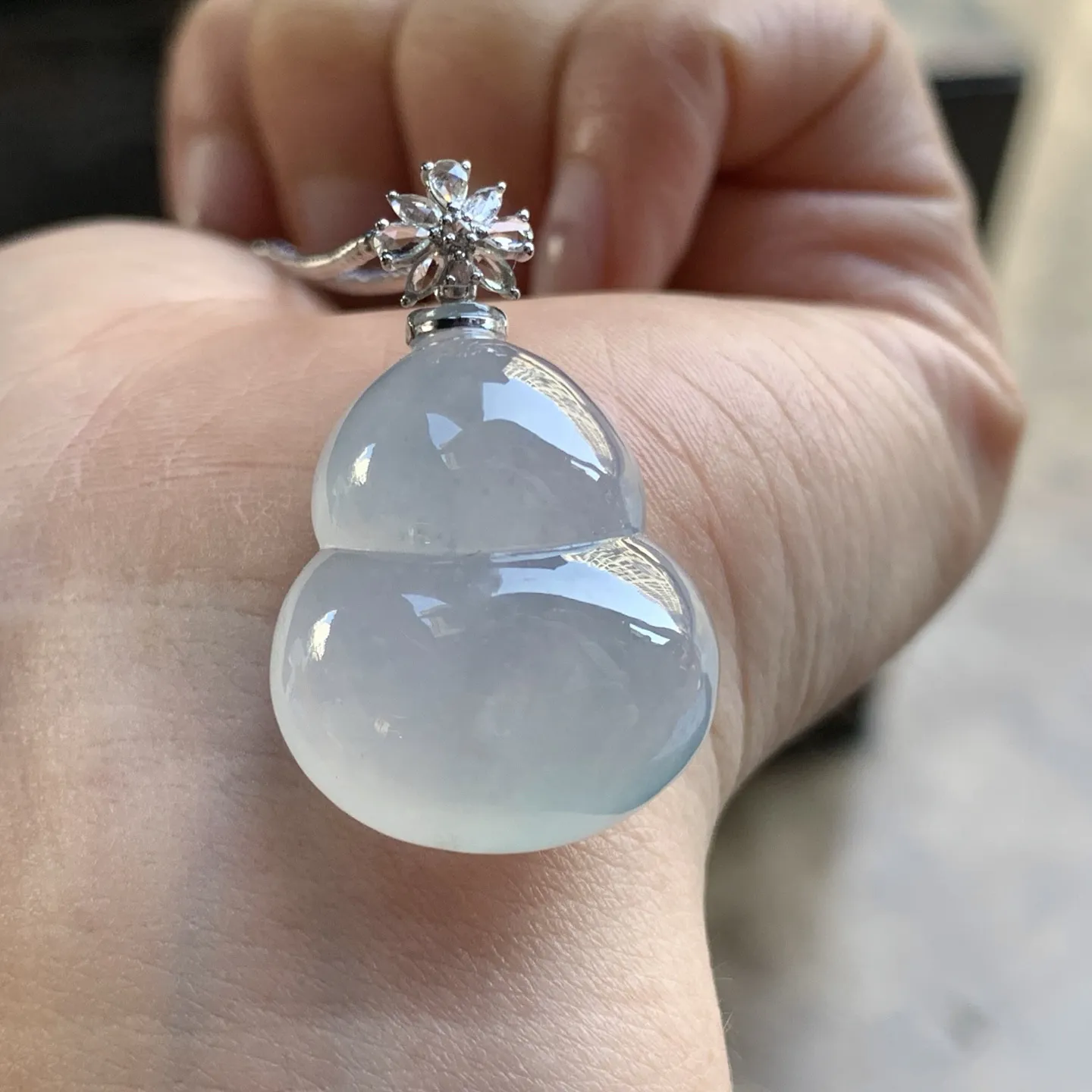 金扣冰葫芦^_^饱满 种水足