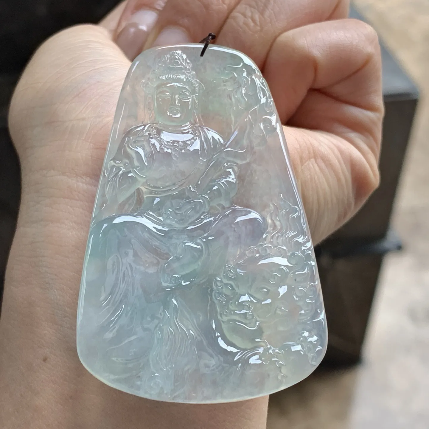 冰蓝文殊菩萨^_^冰透