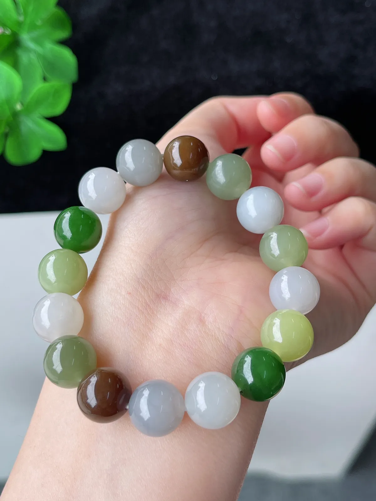 和田玉多宝手串12mm