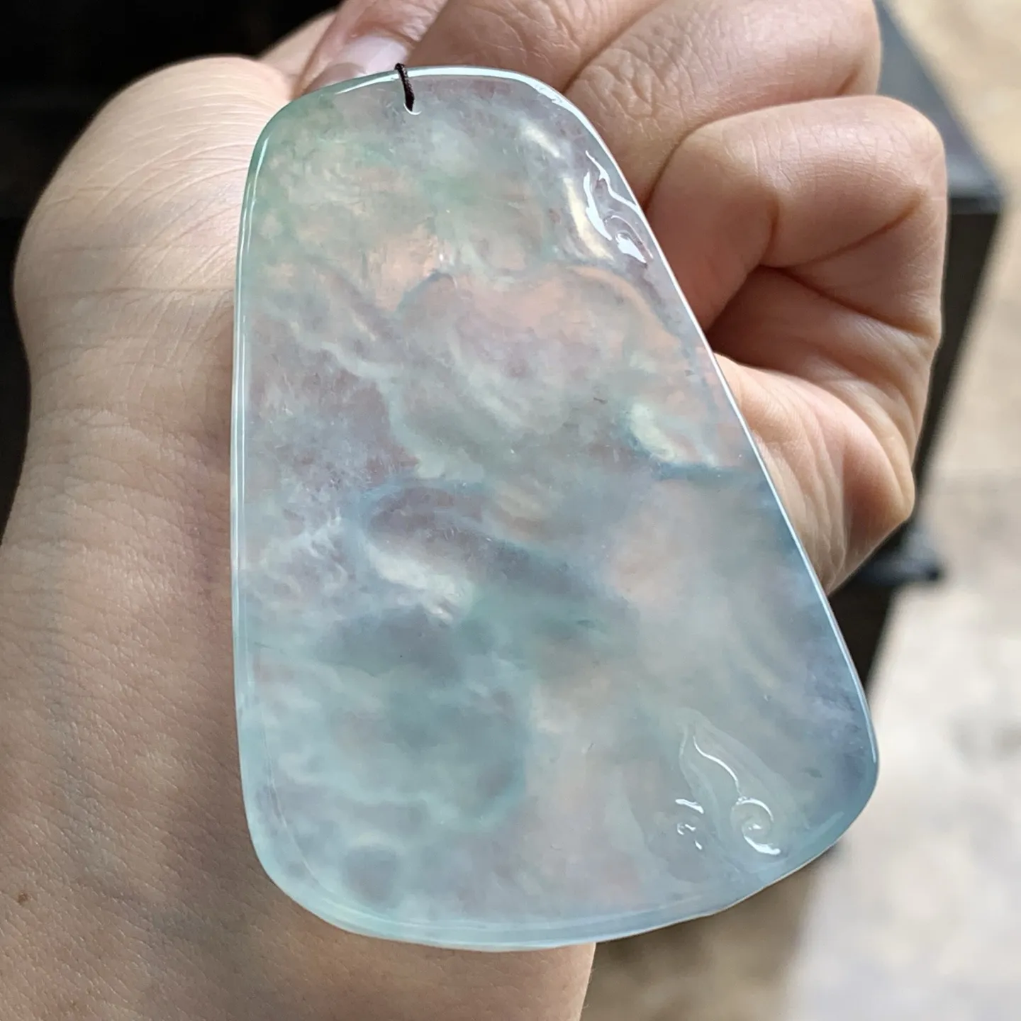 冰蓝文殊菩萨^_^冰透