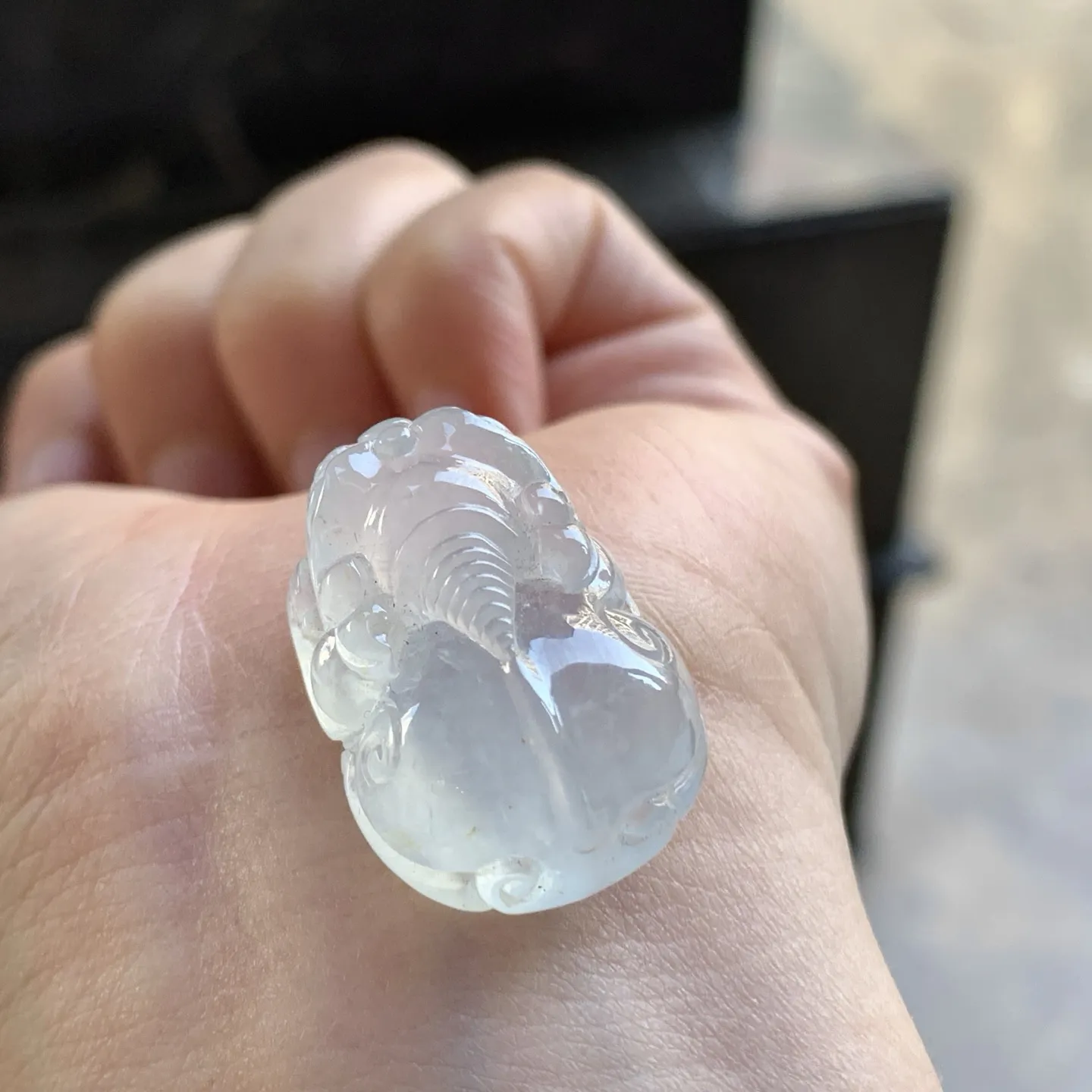 冰貔貅^_^饱满冰透